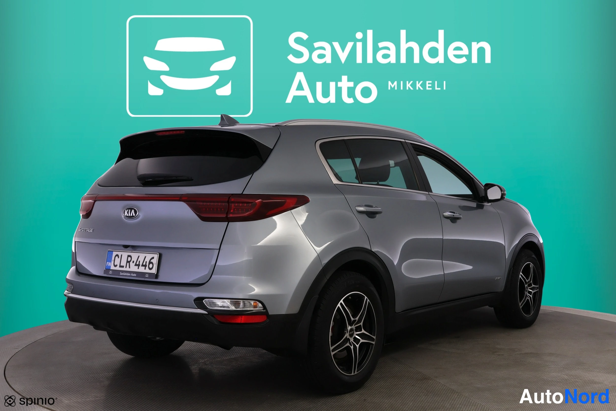 Hopea Kia Sportage 2018, takaviisto, kuva 10