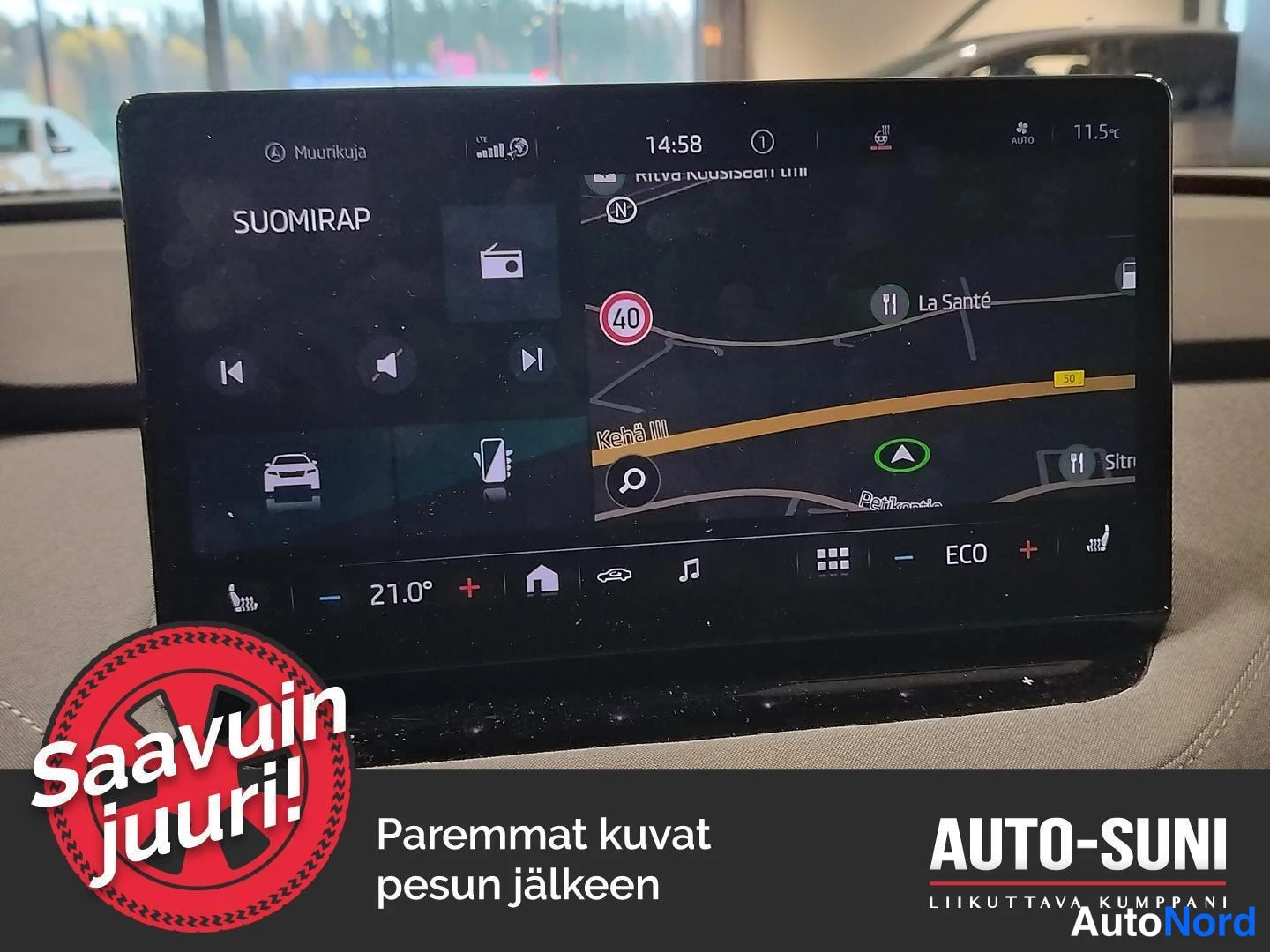Vihreä Skoda Enyaq 2021, yksityiskohta, kuva 5