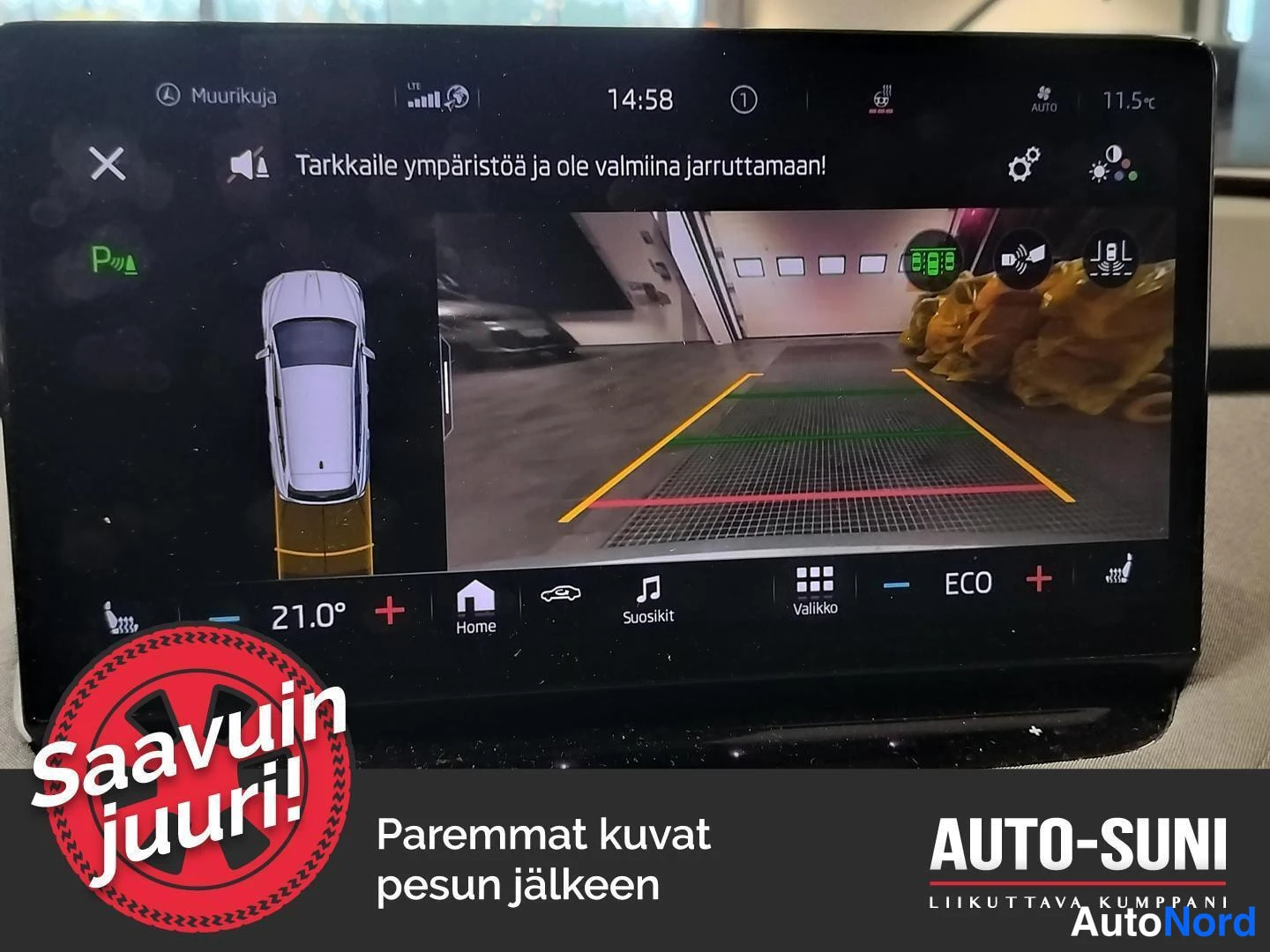 Vihreä Skoda Enyaq 2021, yksityiskohta, kuva 6