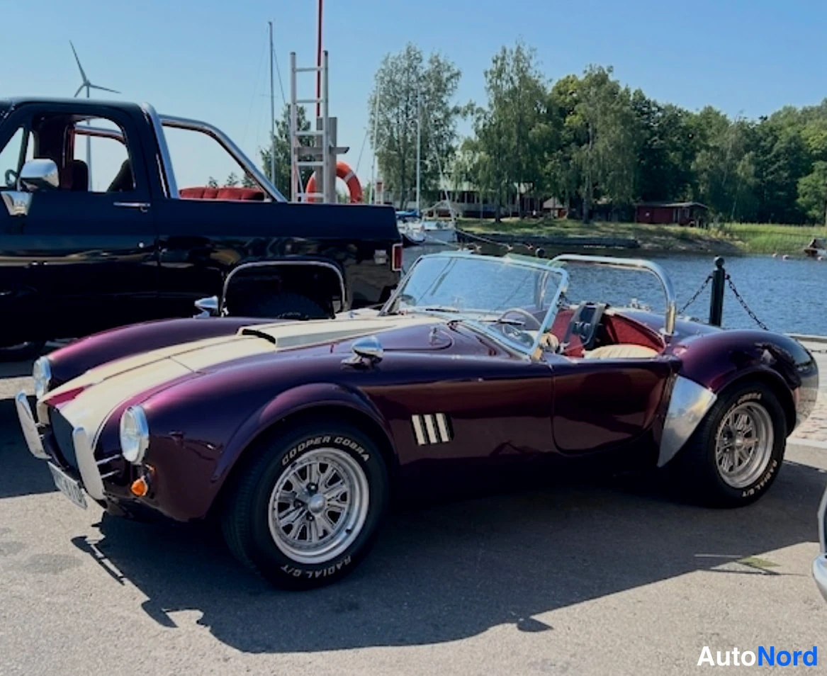 Röd Cobra - 1976, snett framifrån, fronten åt vänster, bild 2