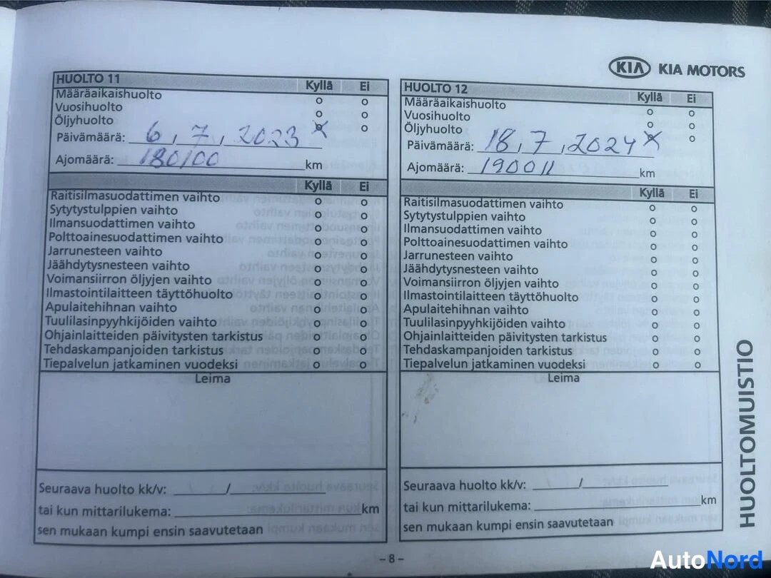 Röd Kia Venga 2013, dokument, bild 26
