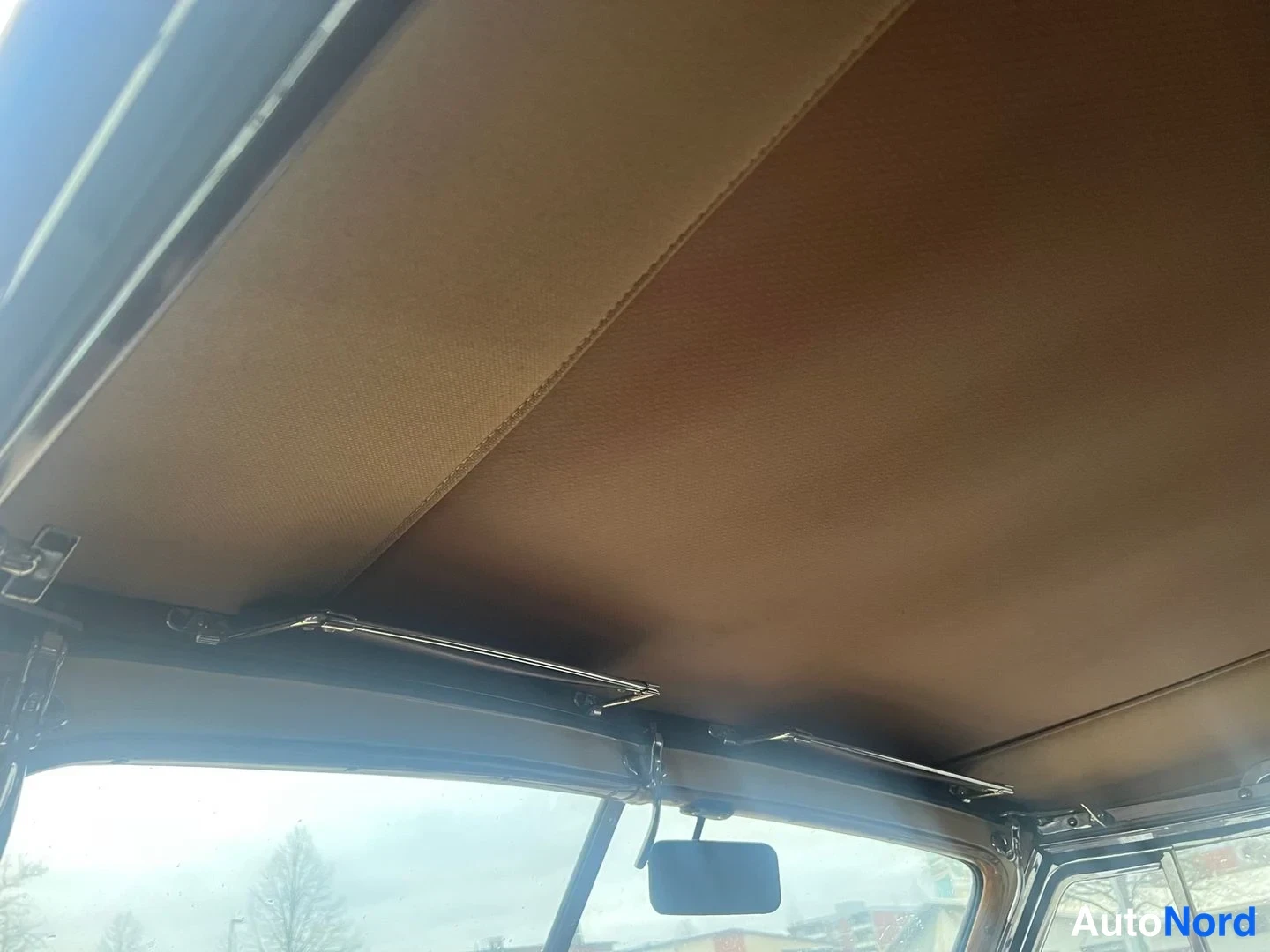 Beige Oldsmobile Coupe F 1938, detalj, bild 24