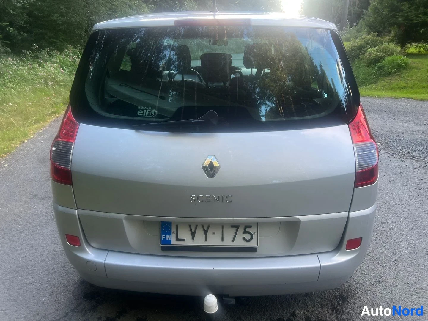 Silver Renault Scenic 2008, bakifrån, bild 7
