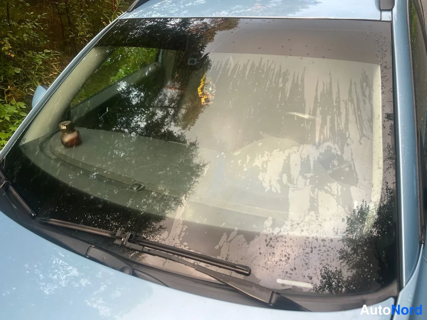 Blå Volvo V50 2004, detalj, bild 20