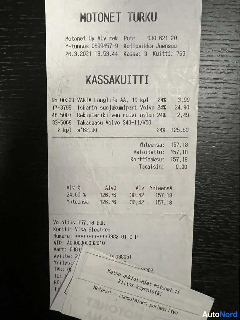 Blå Volvo V50 2004, bild 33