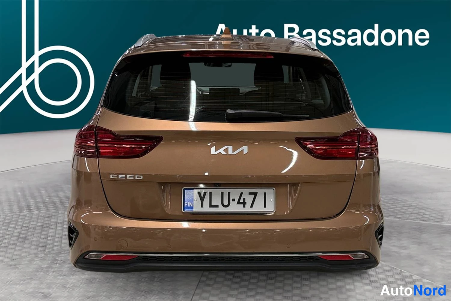 Brown Kia Ceed 2022, rear, photo 8