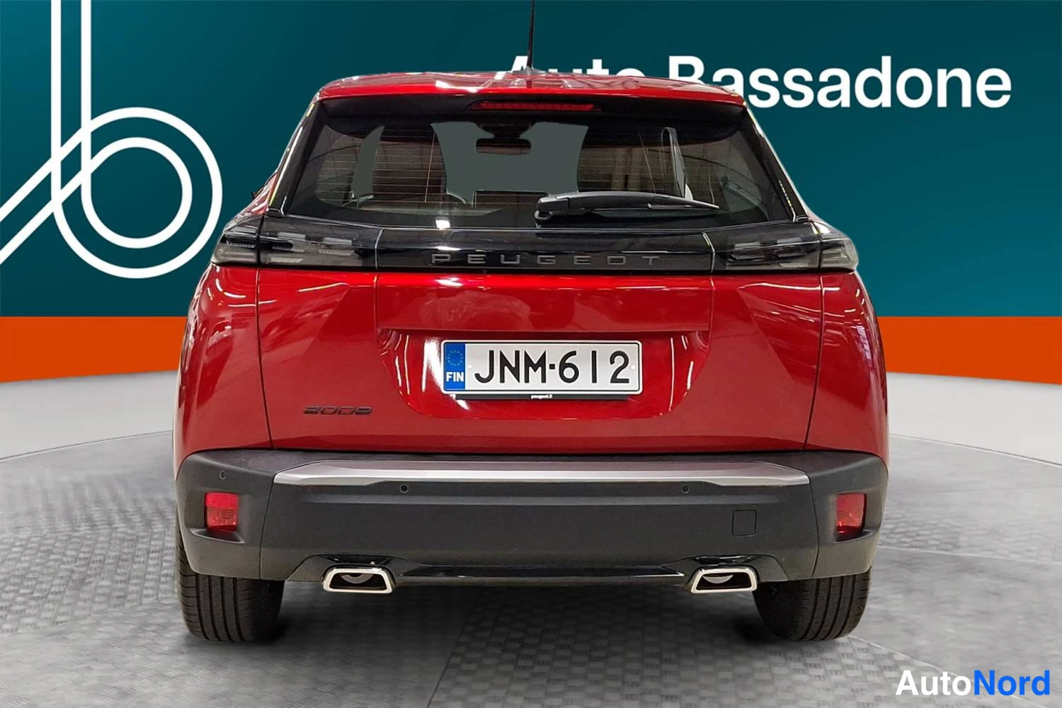 Punainen Peugeot 2008 2024, takaa, kuva 8