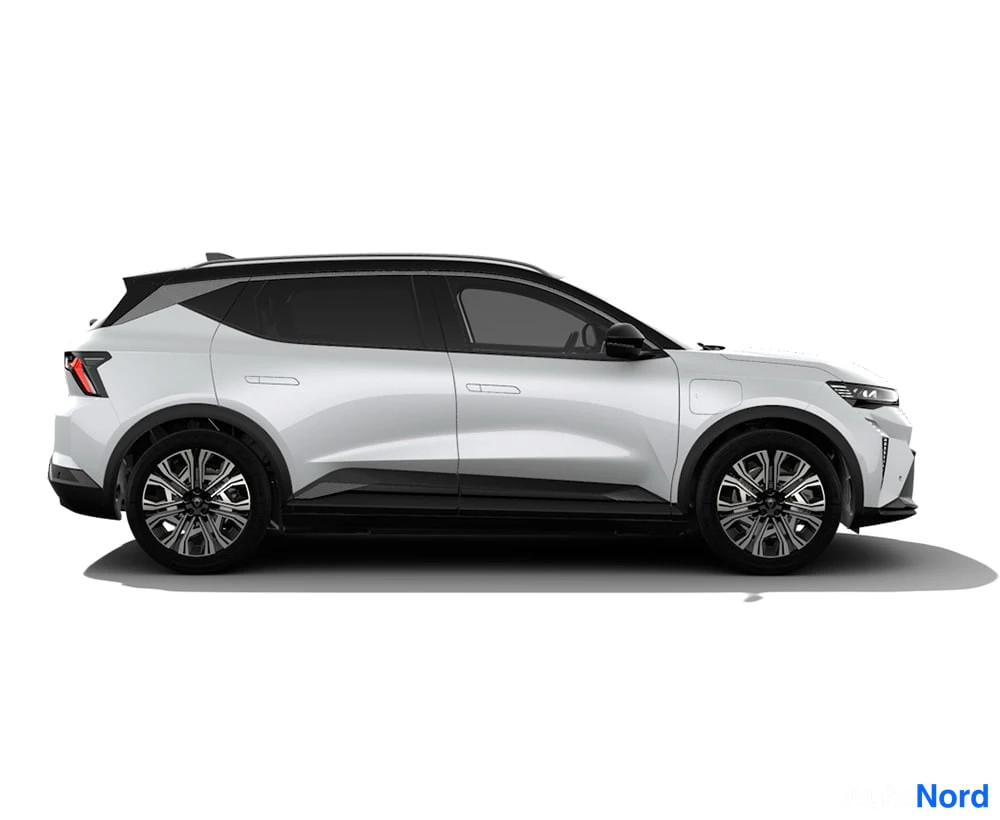 Renault Scenic E-Tech electric 2026, etuviisto, keula oikealle, kuva 7