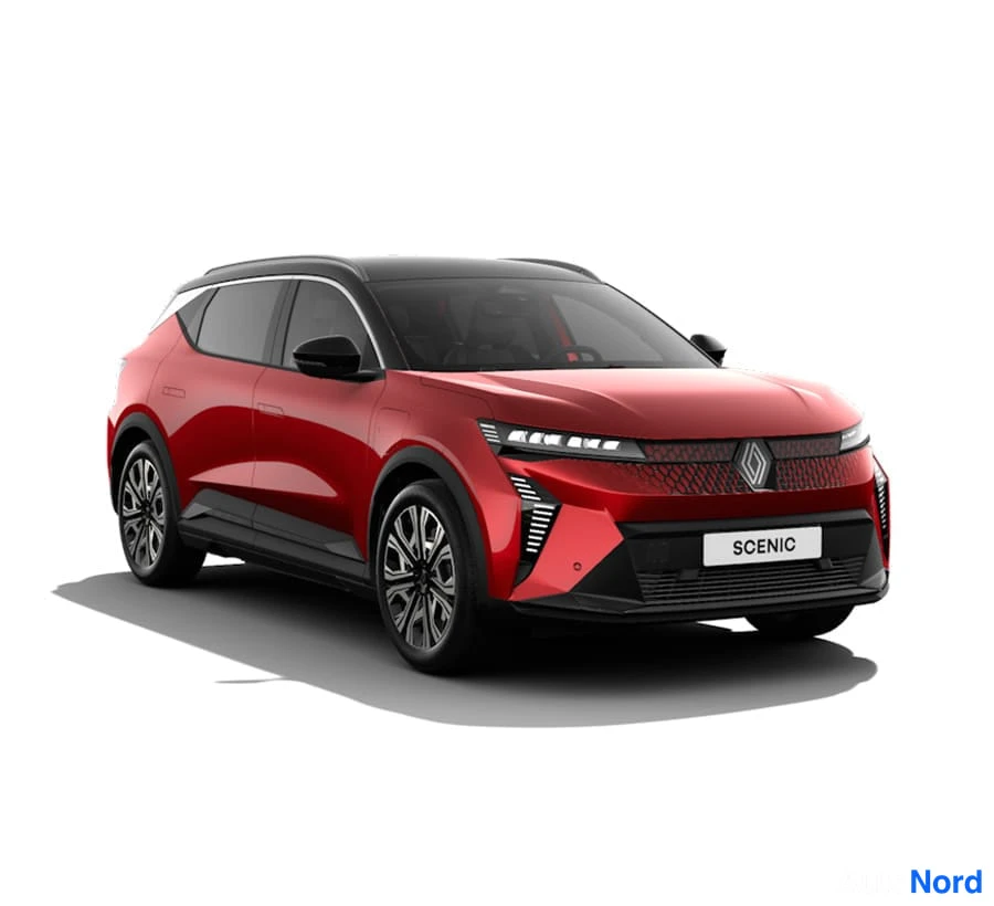 Renault Scenic E-Tech electric 2026, etuviisto, keula oikealle, kuva 11