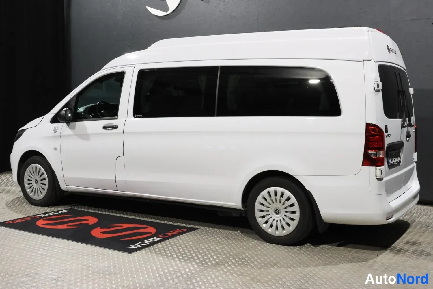 White Mercedes-Benz Vito 2023, rear three-quarter, photo 13