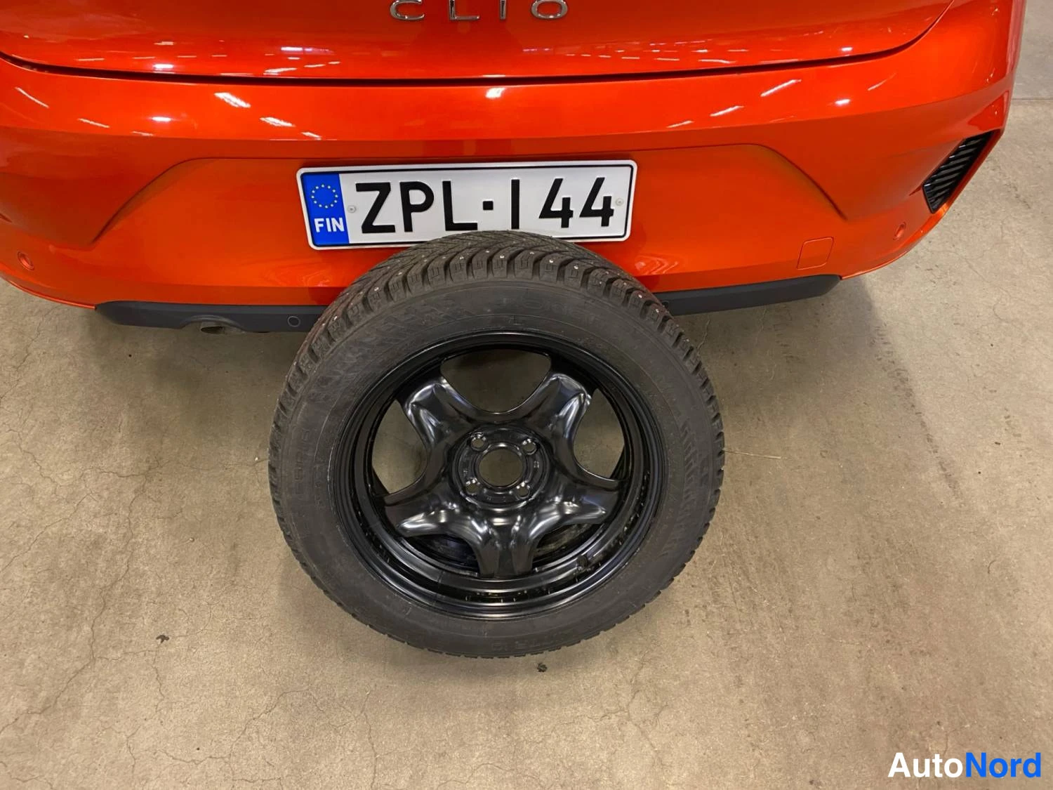 Punainen Renault Clio 2025, yksityiskohta, kuva 17