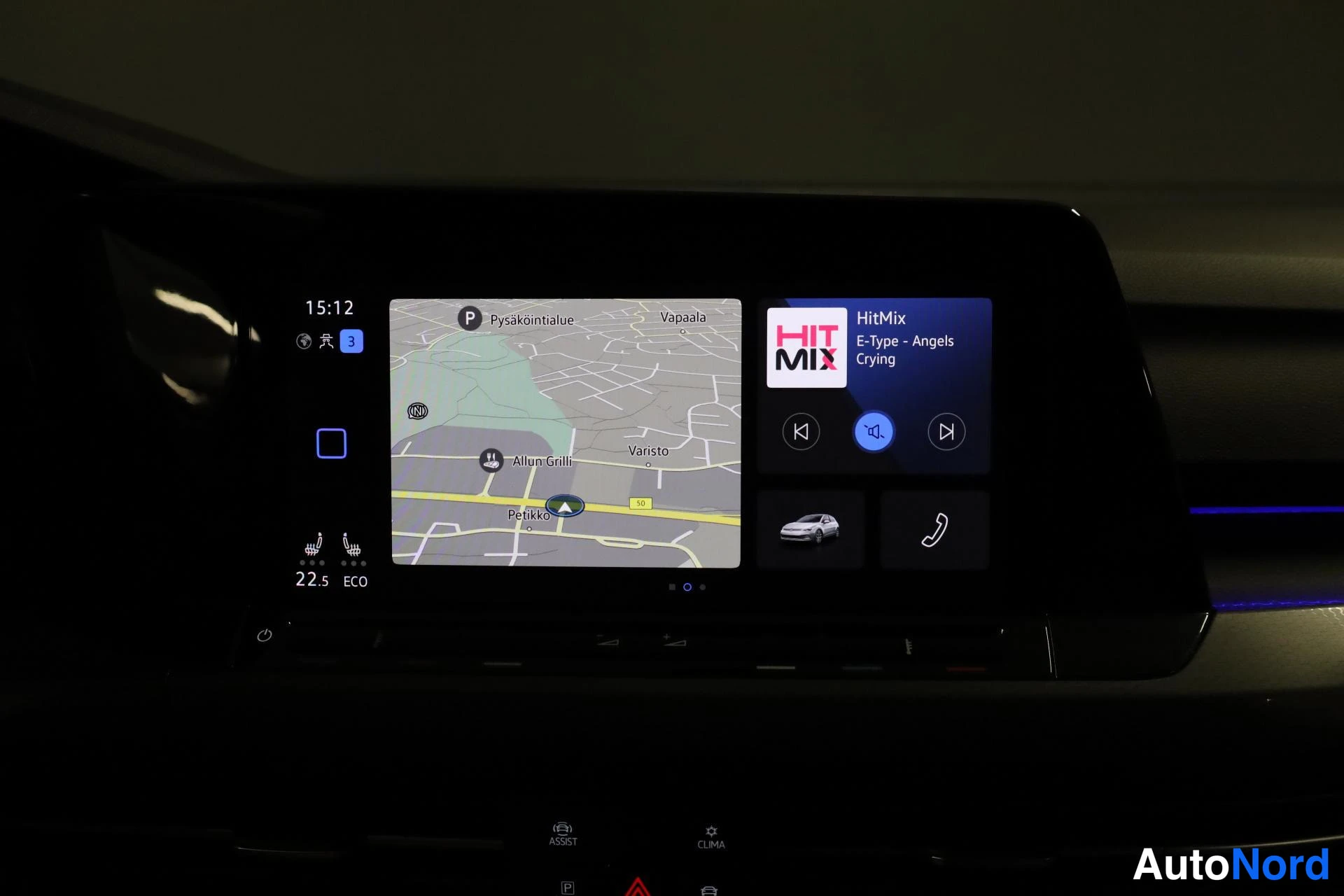 Grå Volkswagen Golf 2020, detalj, bild 20