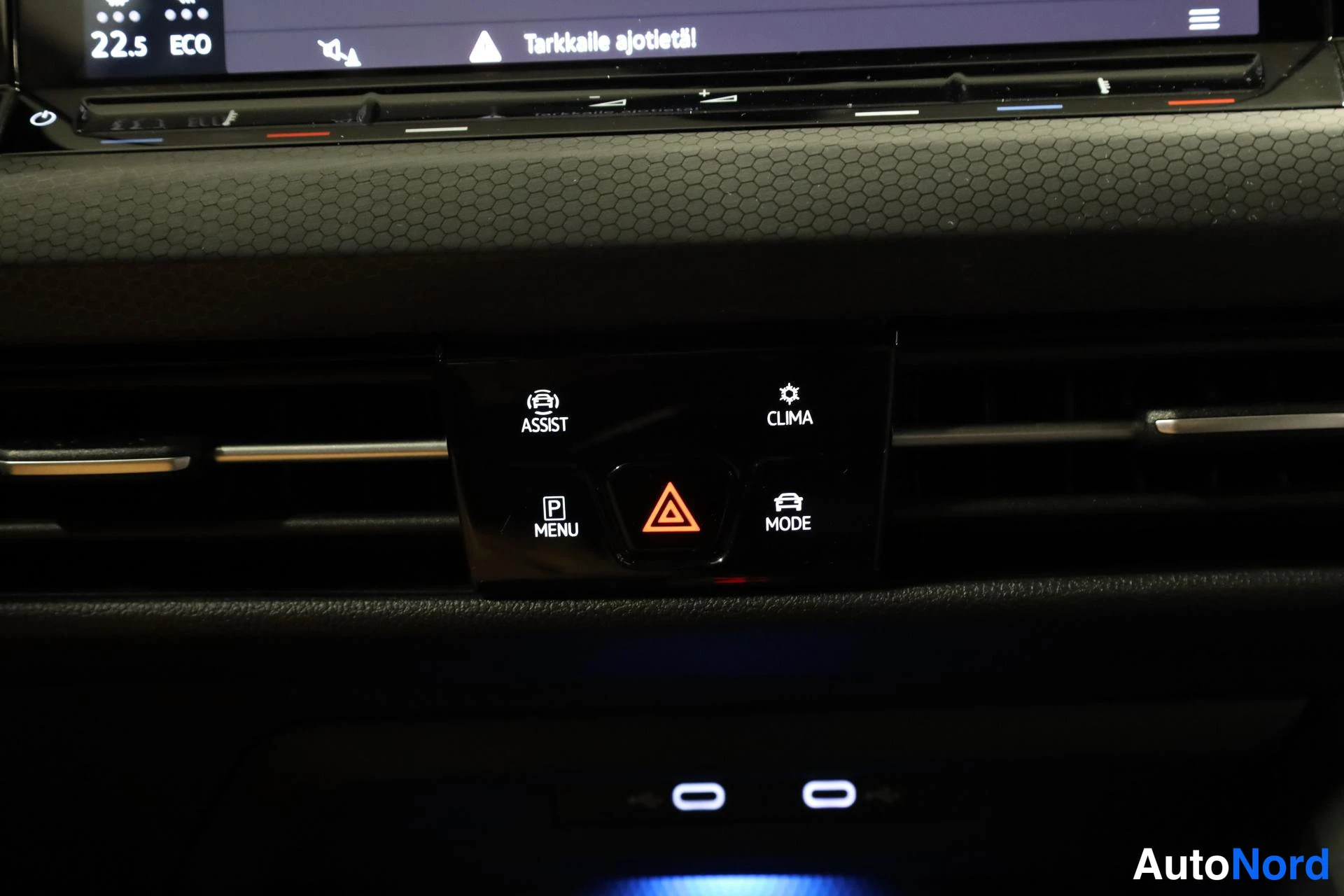 Grå Volkswagen Golf 2020, detalj, bild 26