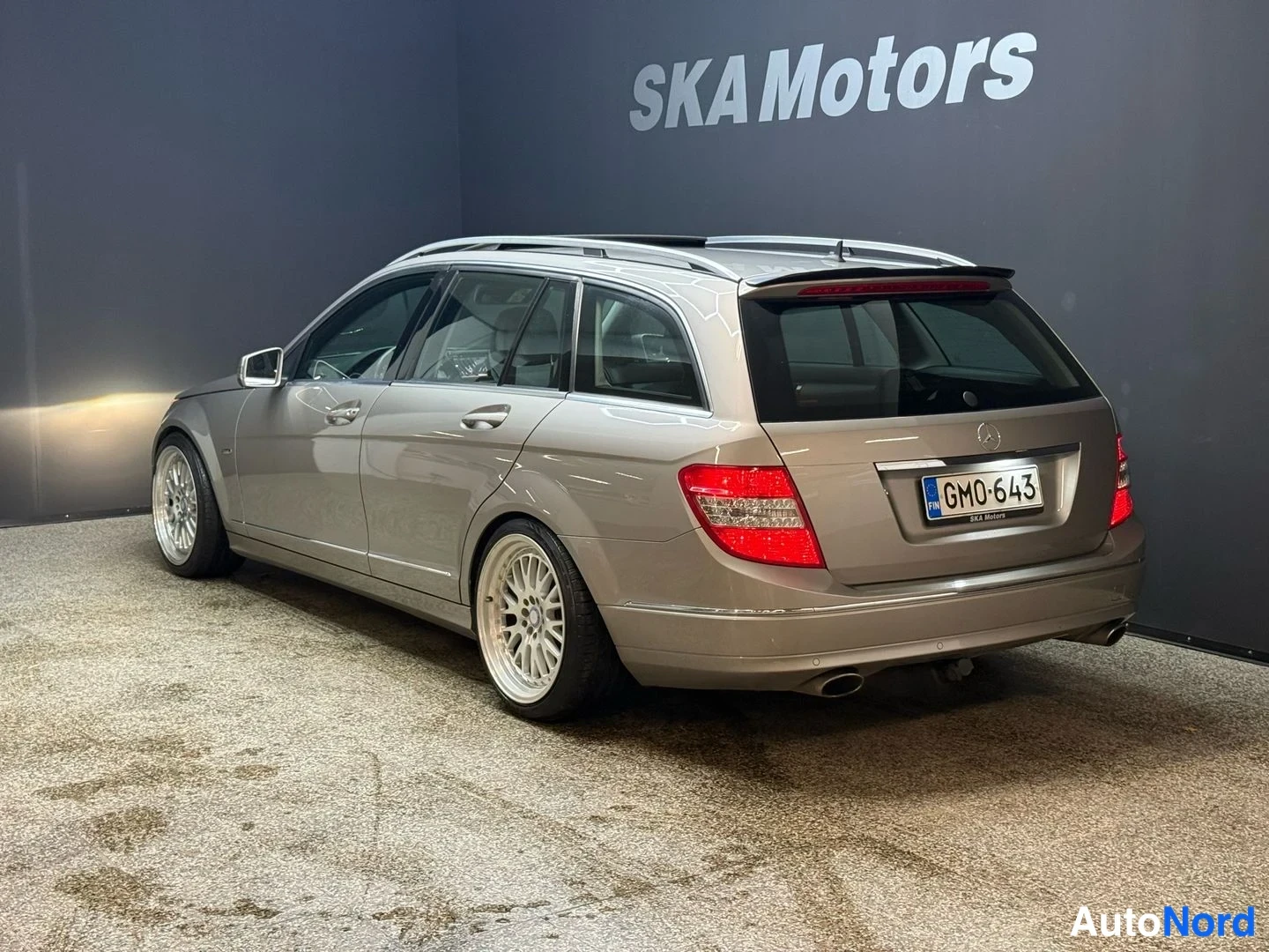 Hopea Mercedes-Benz C 320 CDI 2009, takaviisto, kuva 5