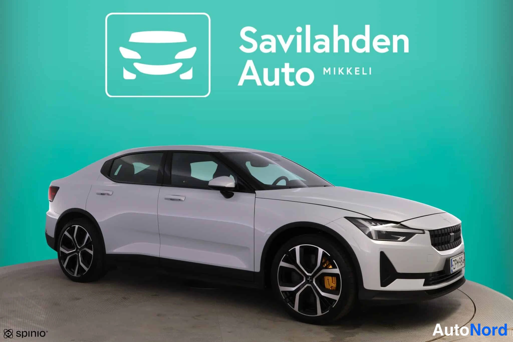 Harmaa Polestar 2 2022, kuva 9