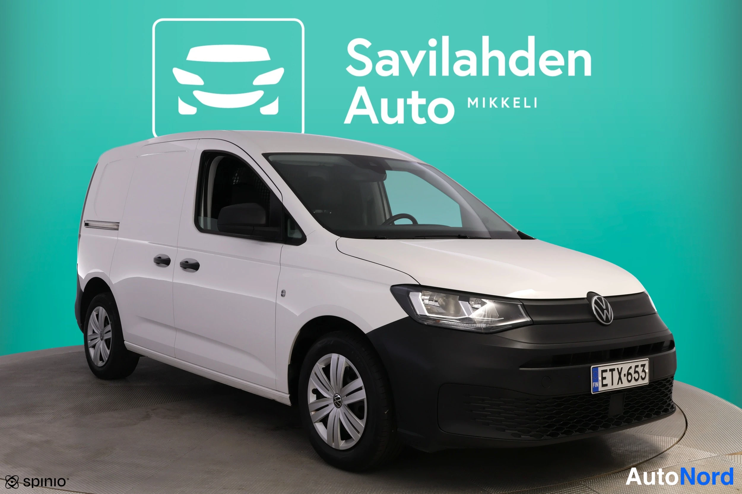 Valkoinen Volkswagen Caddy 2021, kuva 12