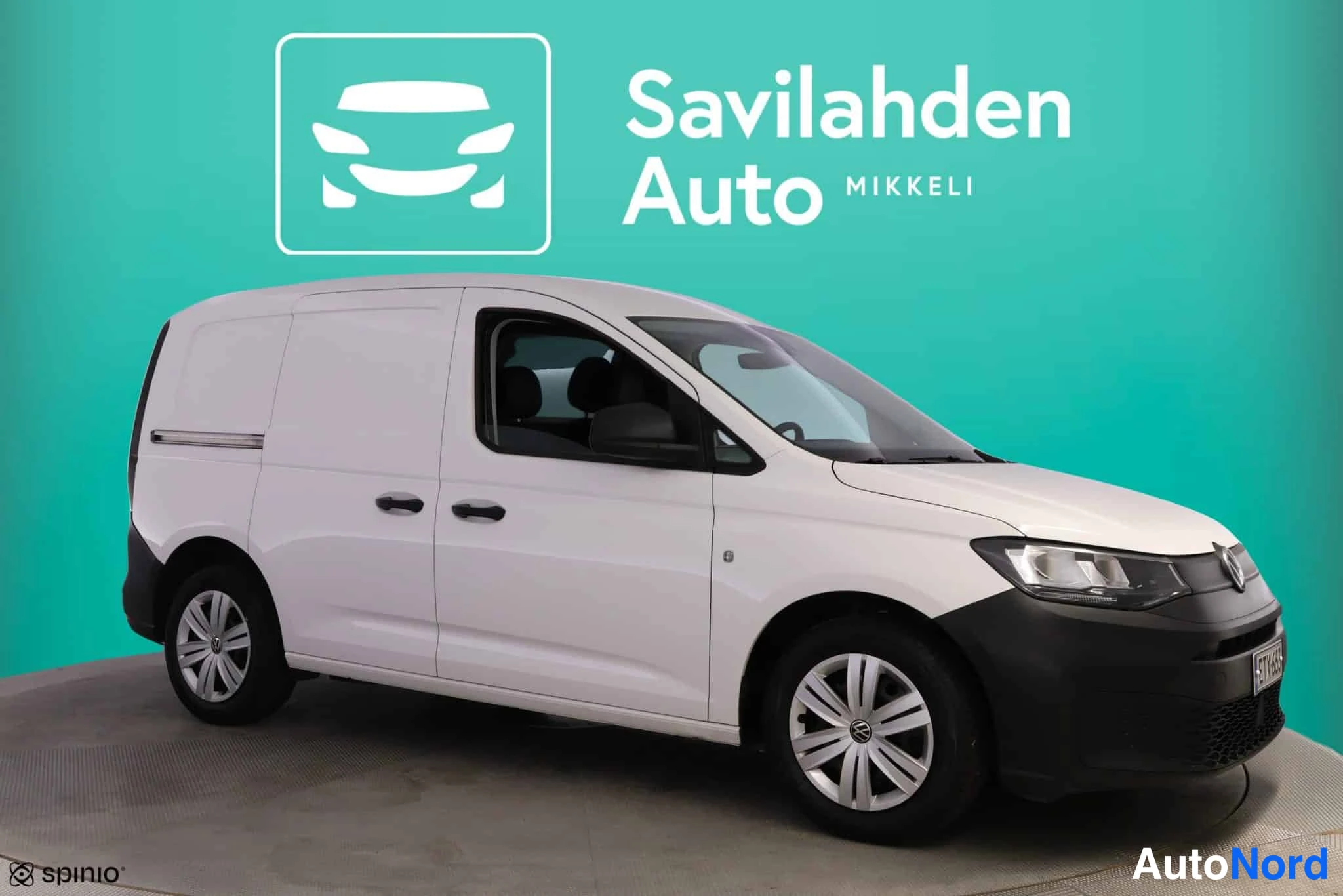 Valkoinen Volkswagen Caddy 2021, kuva 9