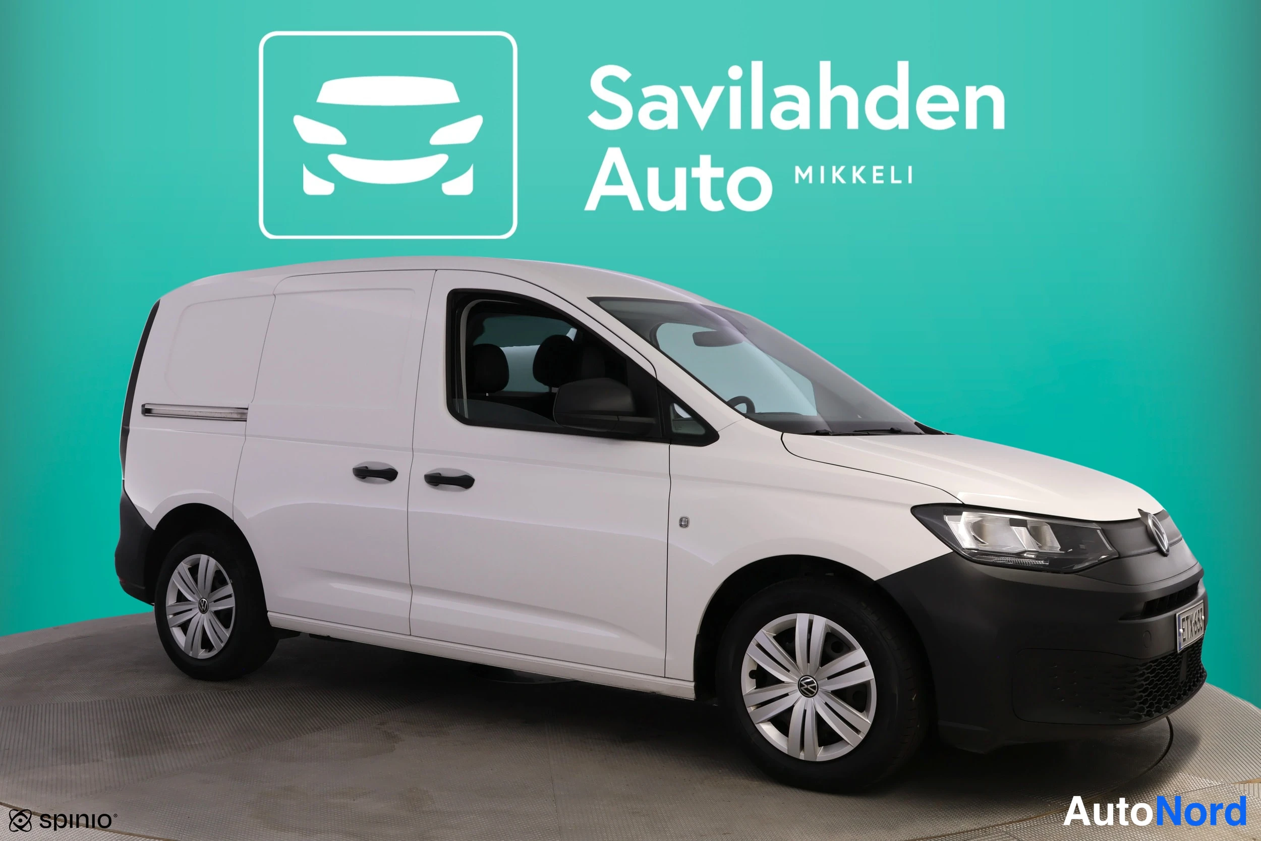 Valkoinen Volkswagen Caddy 2021, kuva 10