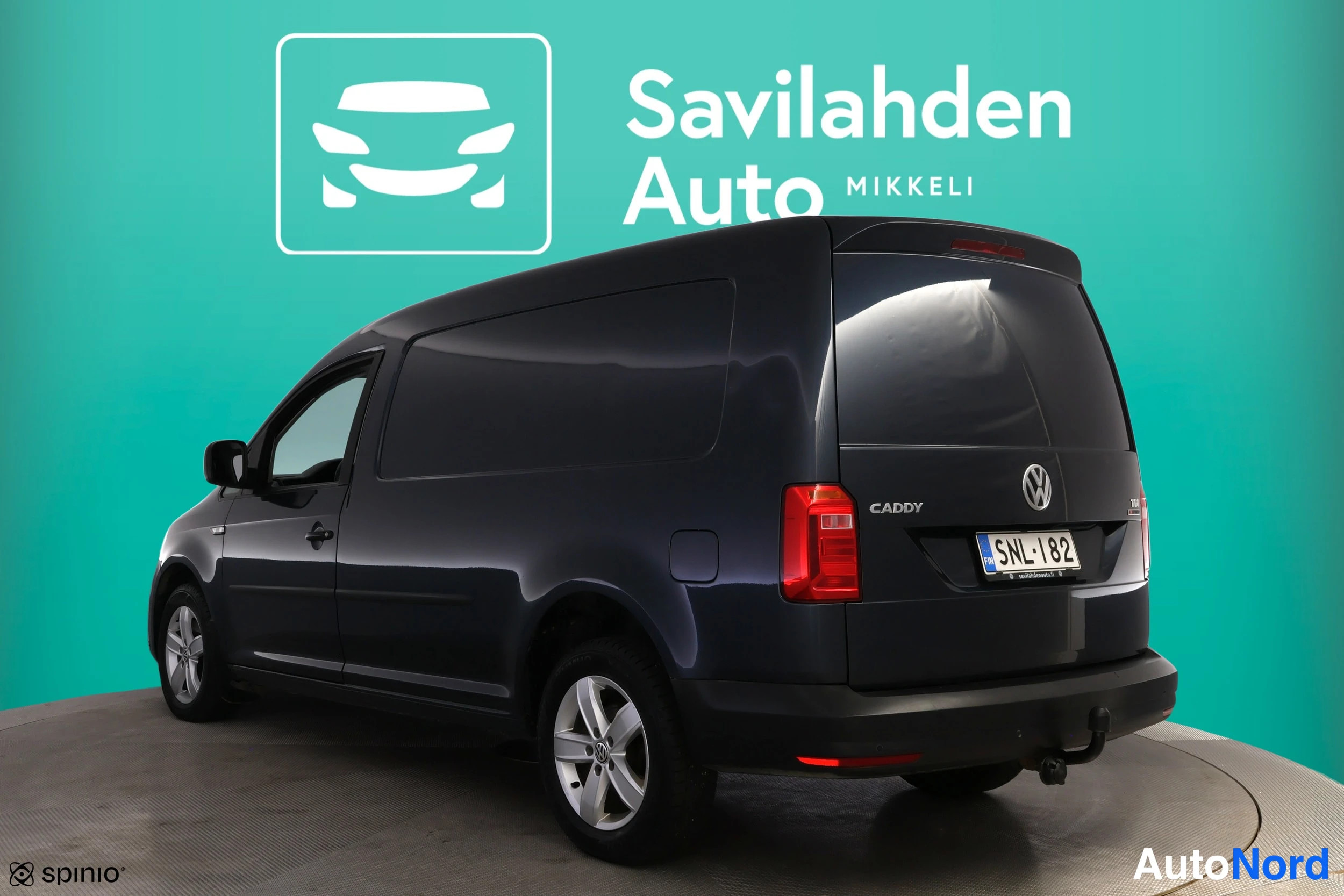 Sininen Volkswagen Caddy 2015, kuva 5