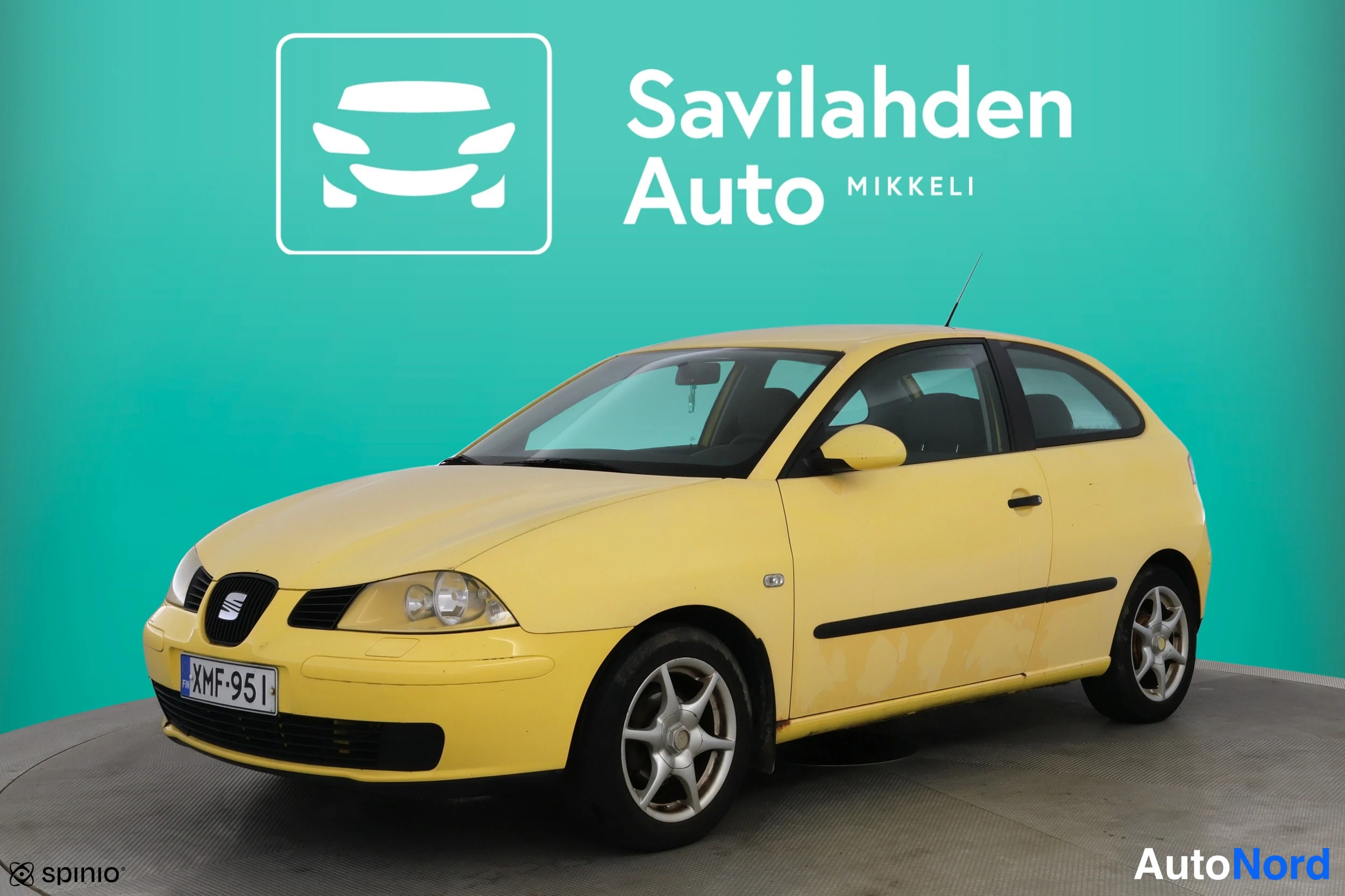Keltainen Seat Ibiza 2003, kuva 2