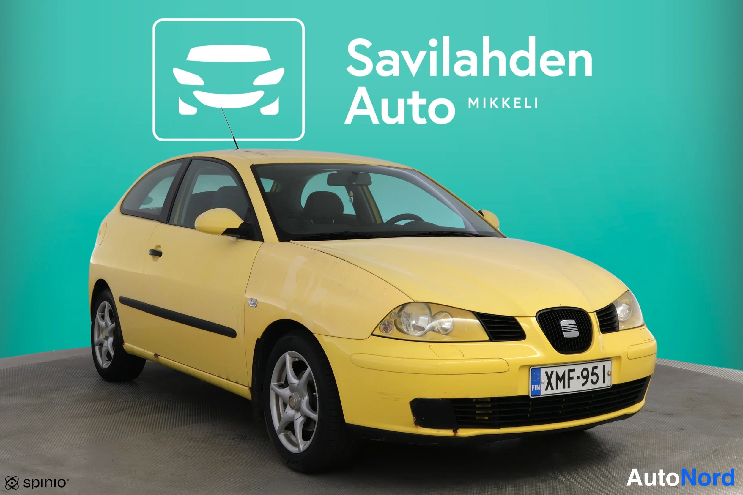 Keltainen Seat Ibiza 2003, kuva 12