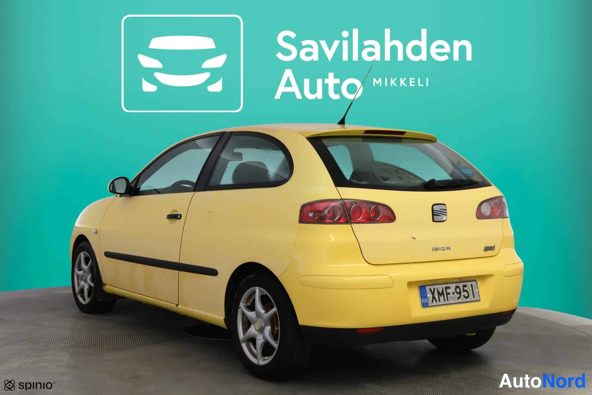 Keltainen Seat Ibiza 2003, kuva 5