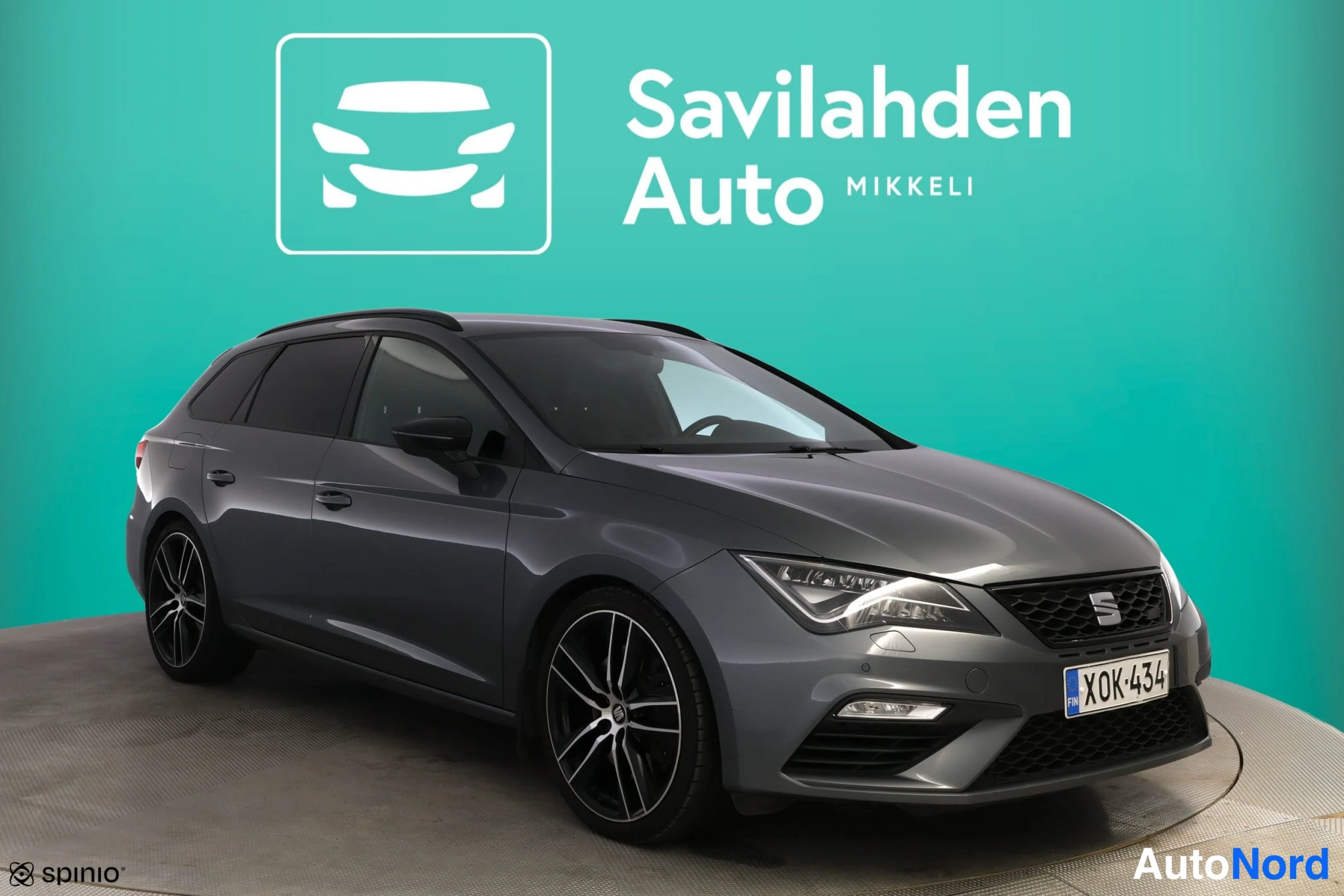 Harmaa Seat Leon ST 2018, kuva 11