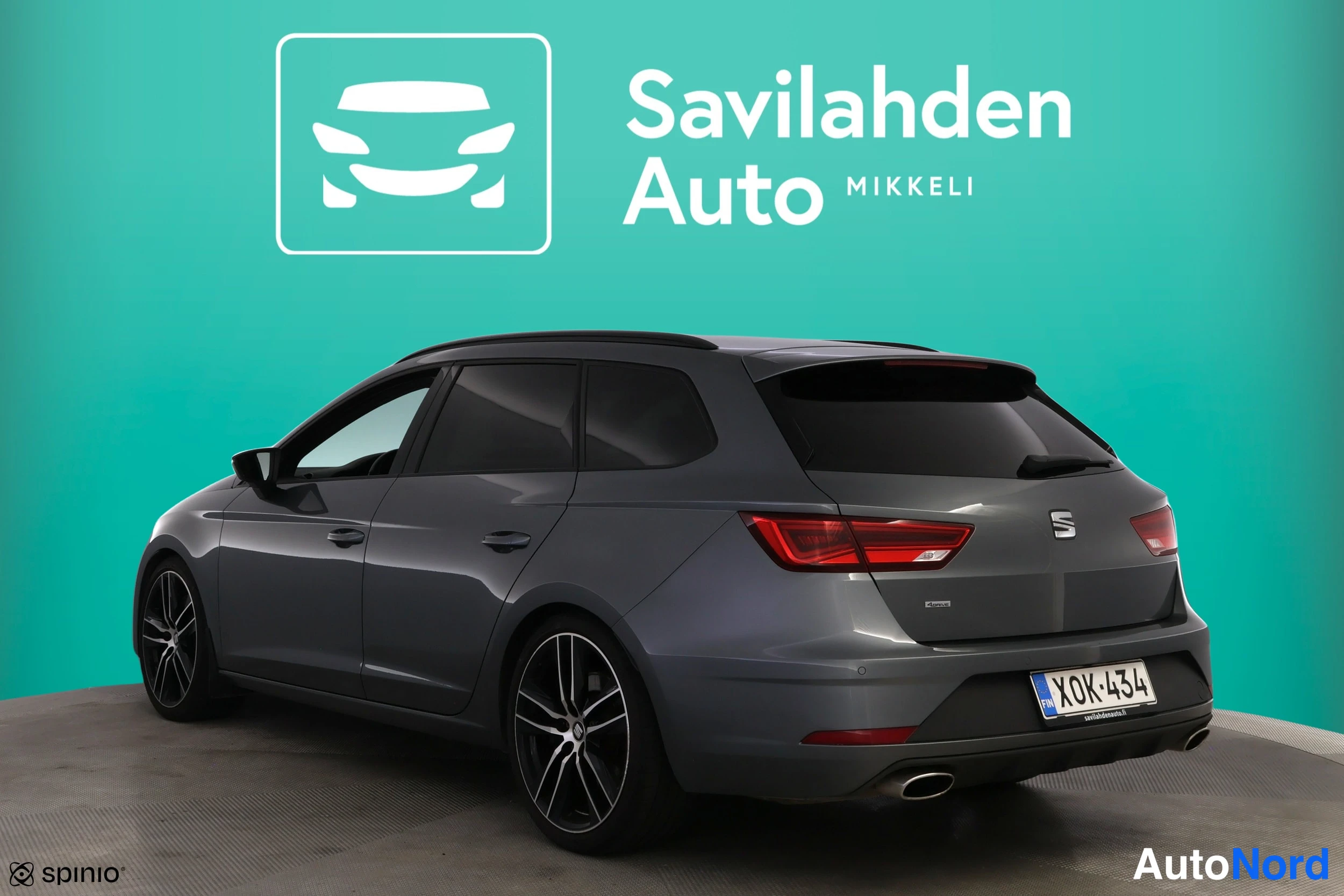 Harmaa Seat Leon ST 2018, kuva 6