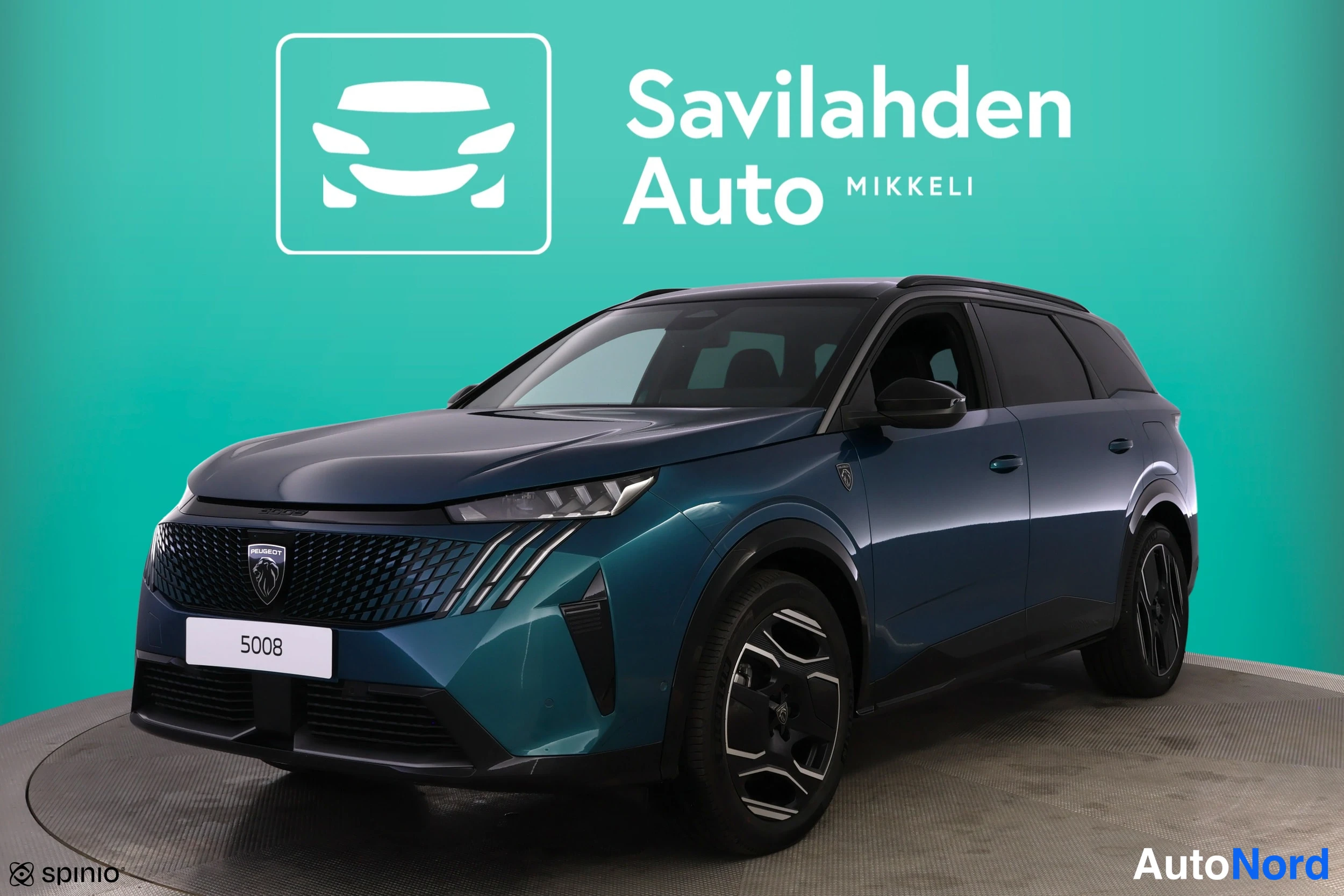 Sininen Peugeot 5008 2026, kuva 2