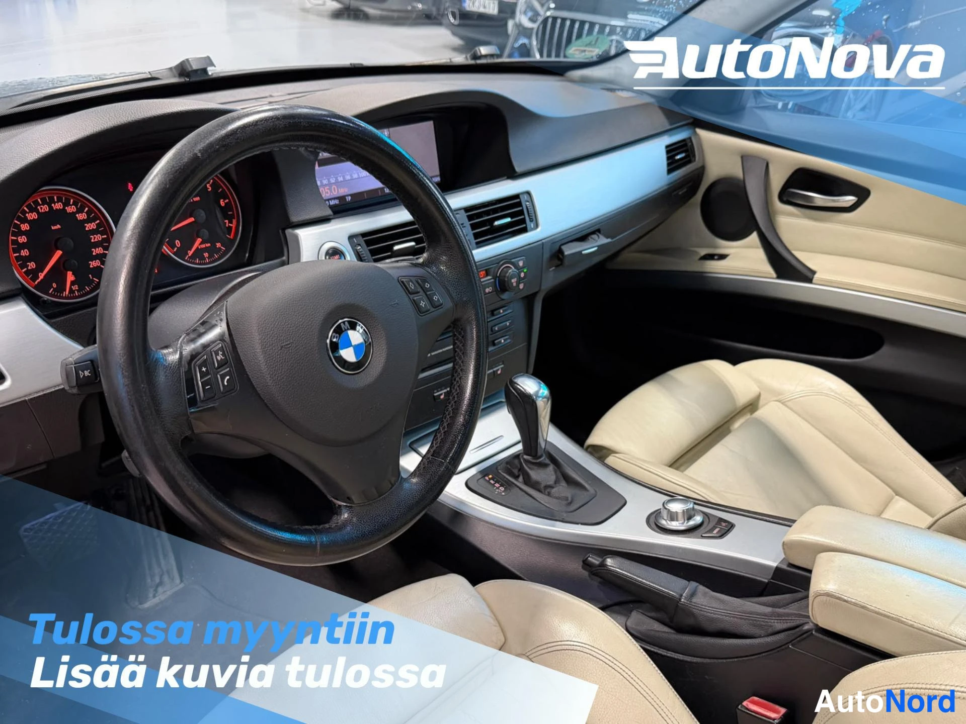 Grey BMW 330i 2005, cockpit, photo 5
