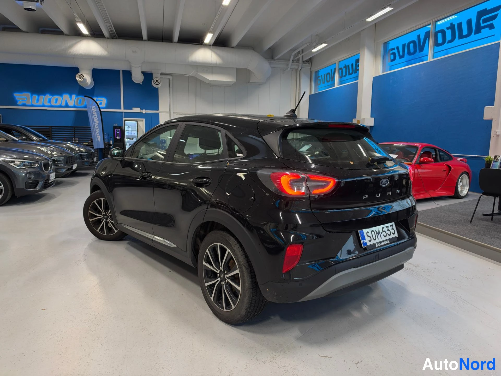 Black Ford Puma 2020, rear three-quarter, photo 2