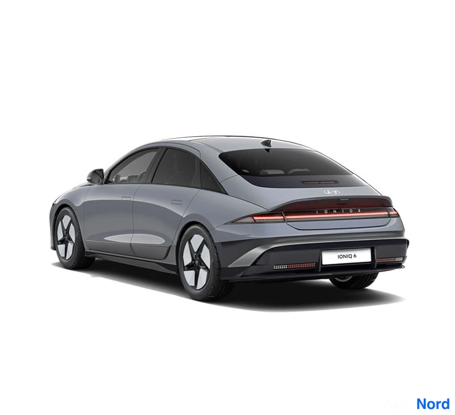 Grey Hyundai IONIQ 6 2026, rear three-quarter, photo 20