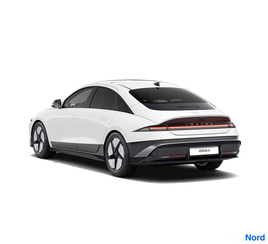 Hyundai IONIQ 6 2026, snett bakifrån, bild 7
