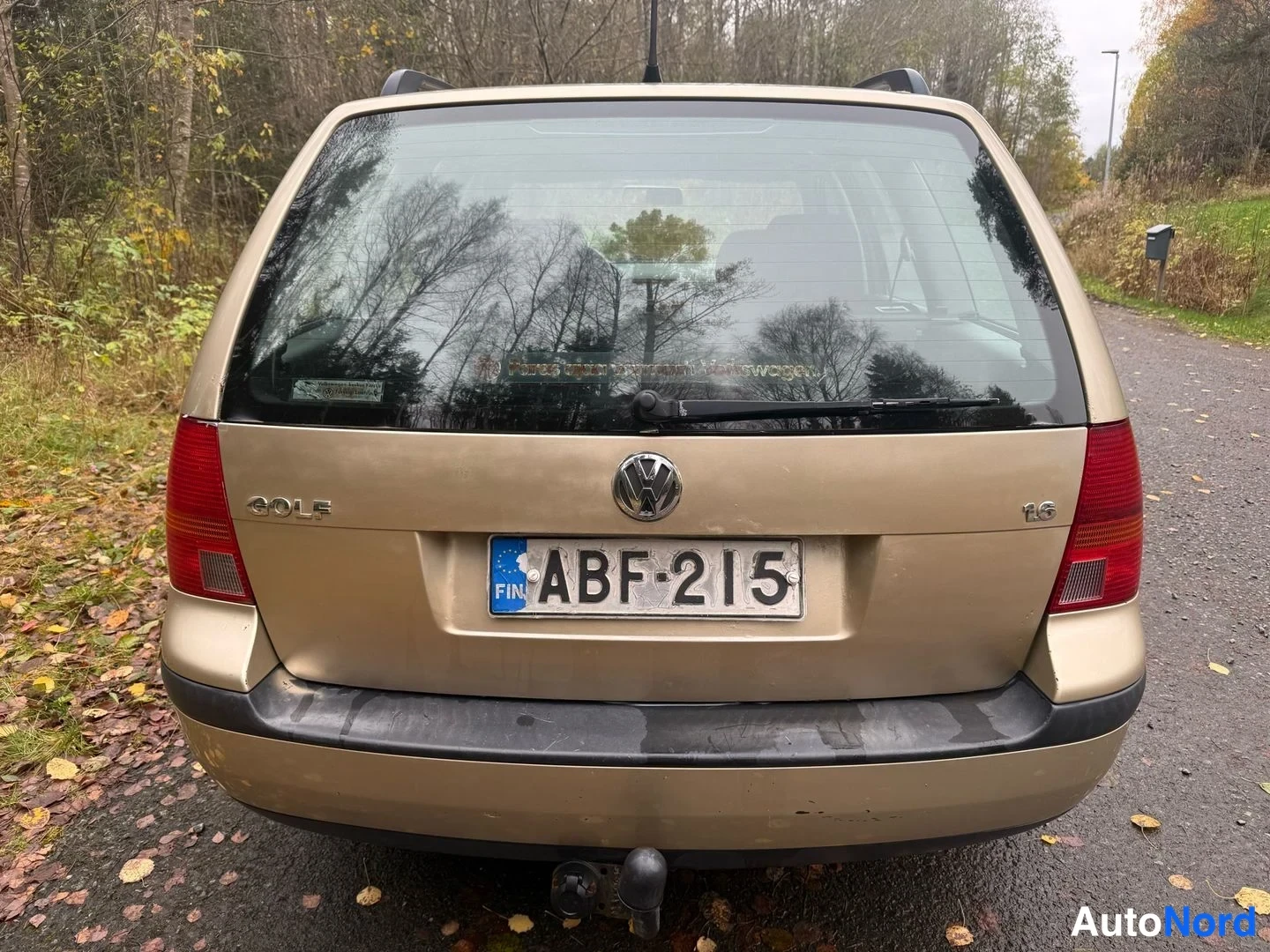 Beige Volkswagen Golf 2004, takaa, kuva 7