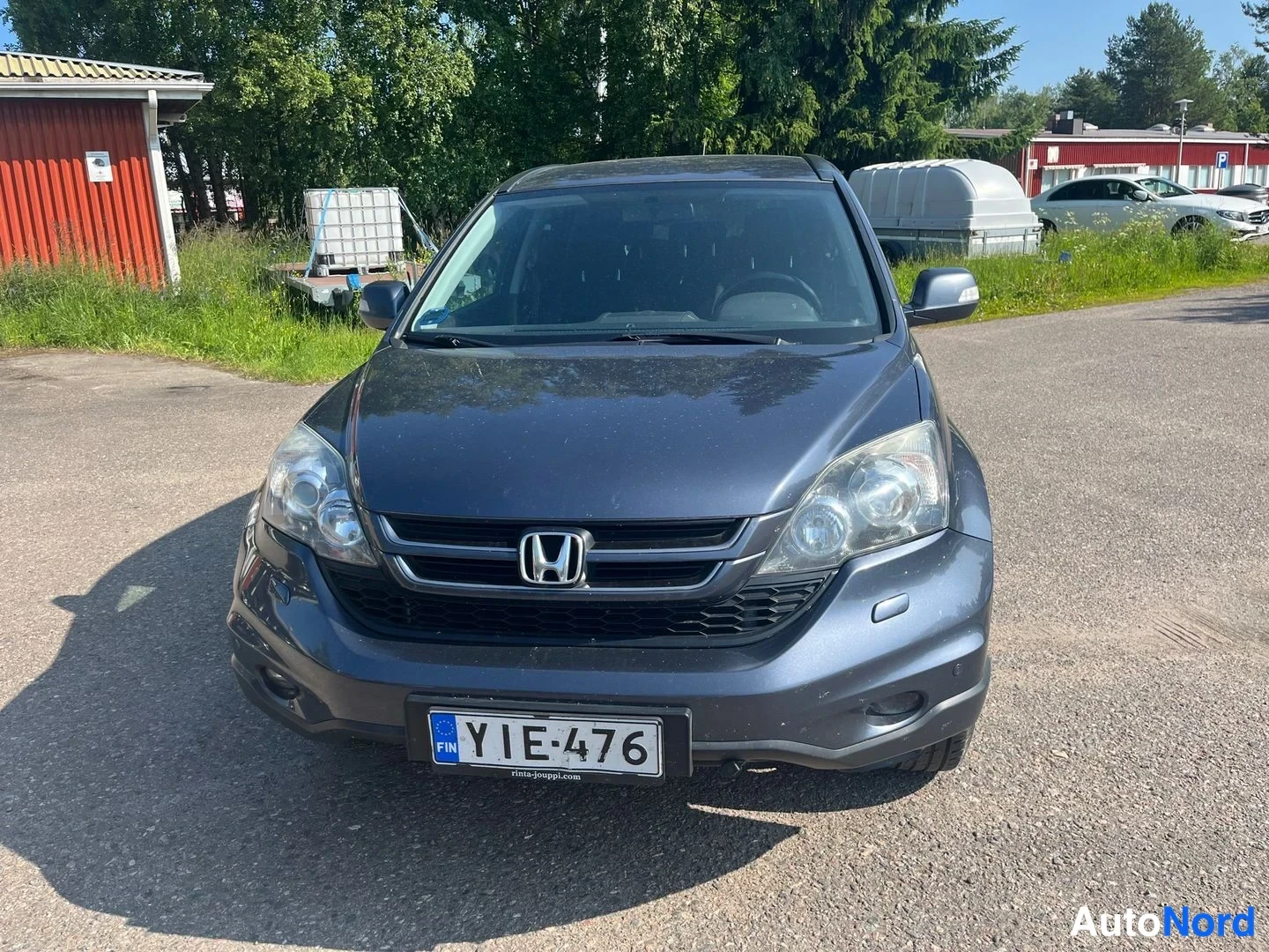 Sininen Honda CR-V 2012, edestä, kuva 2