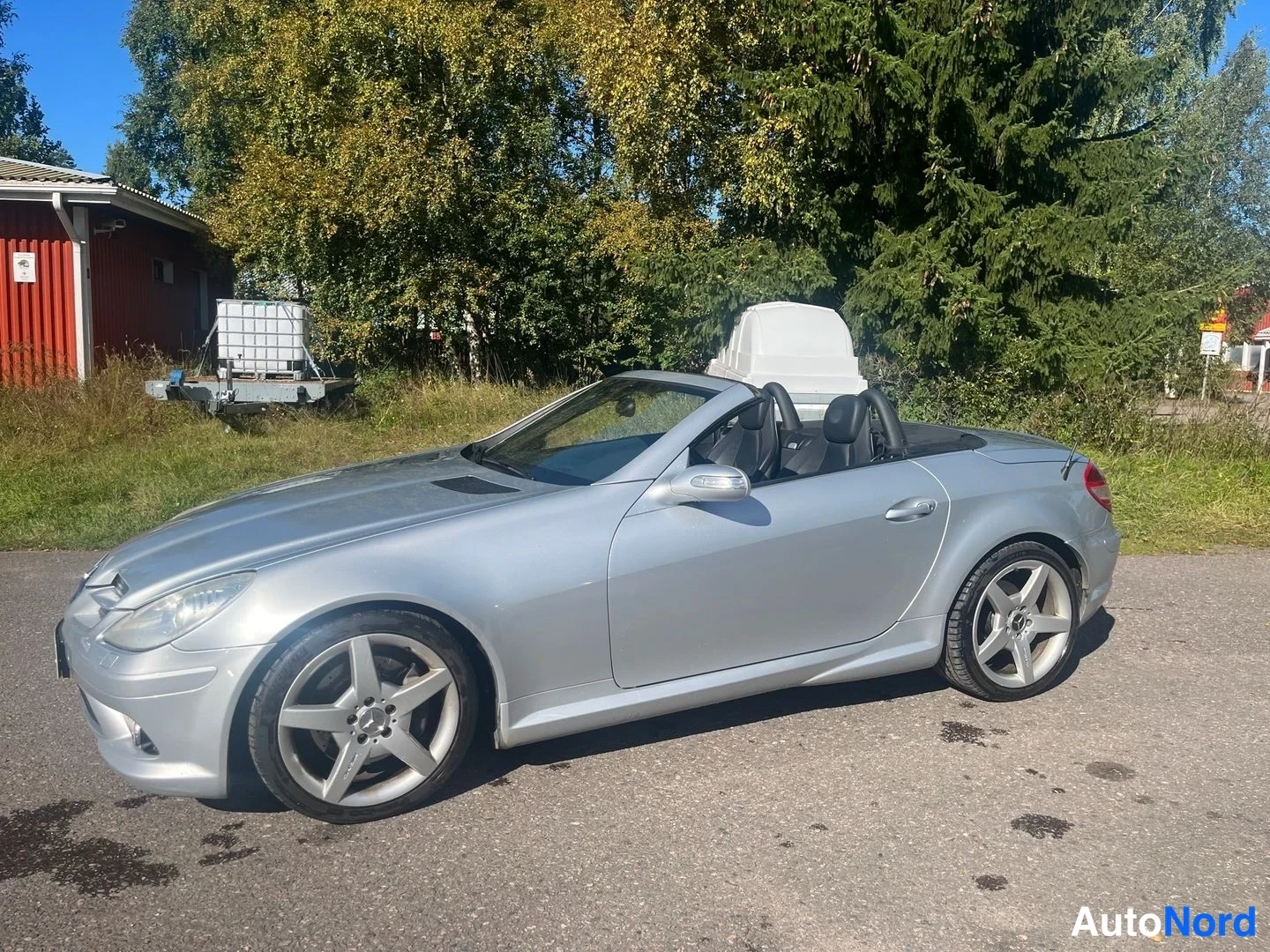 Hopea Mercedes-Benz SLK 350 2006, etuviisto, keula vasemmalle, kuva 2
