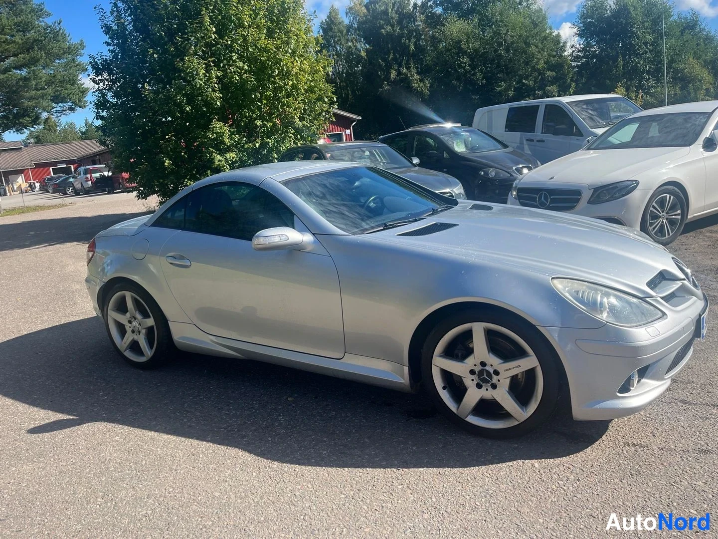 Hopea Mercedes-Benz SLK 350 2006, etuviisto, keula oikealle, kuva 3