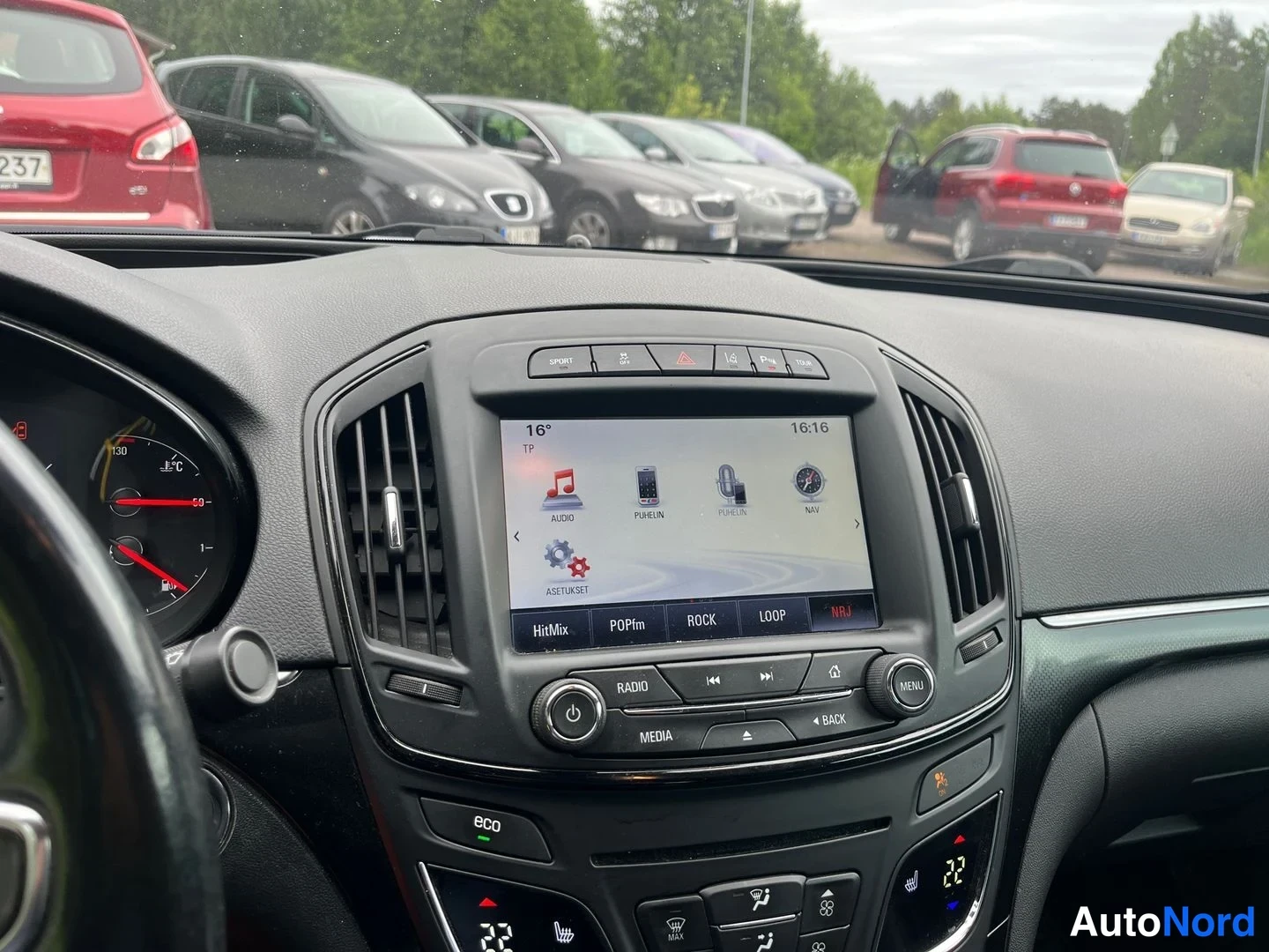 Sininen Opel Insignia 2014, yksityiskohta, kuva 8