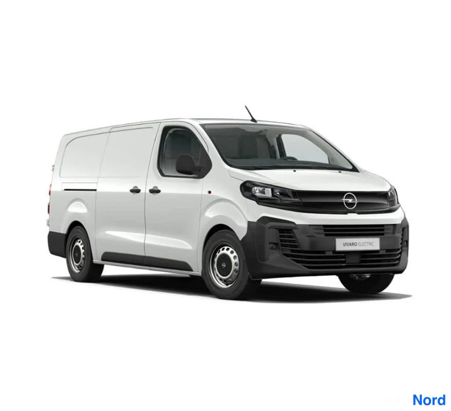 Vit Opel Vivaro 2026, snett framifrån, fronten åt höger, bild 2