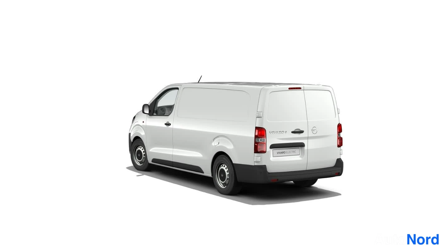 Vit Opel Vivaro 2026, snett bakifrån, bild 3