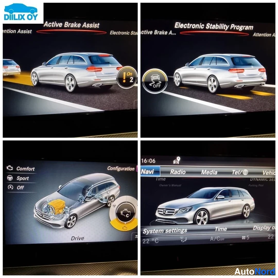 Svart Mercedes-Benz E 220 d 2017, bild 19