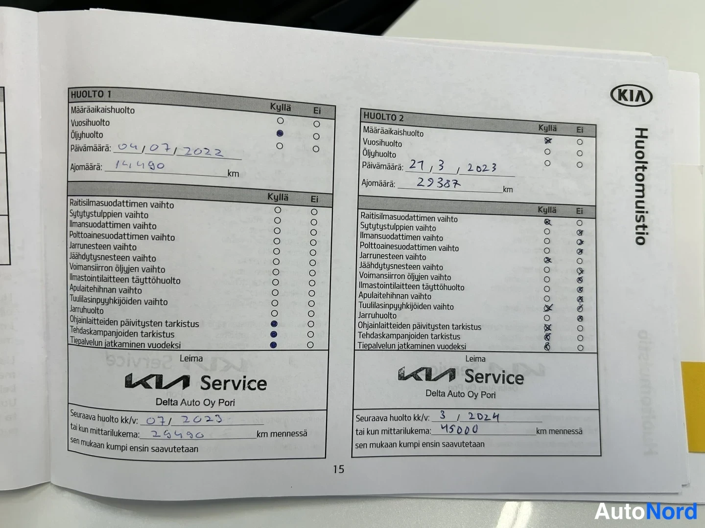 Vit Kia Xceed 2021, dokument, bild 27