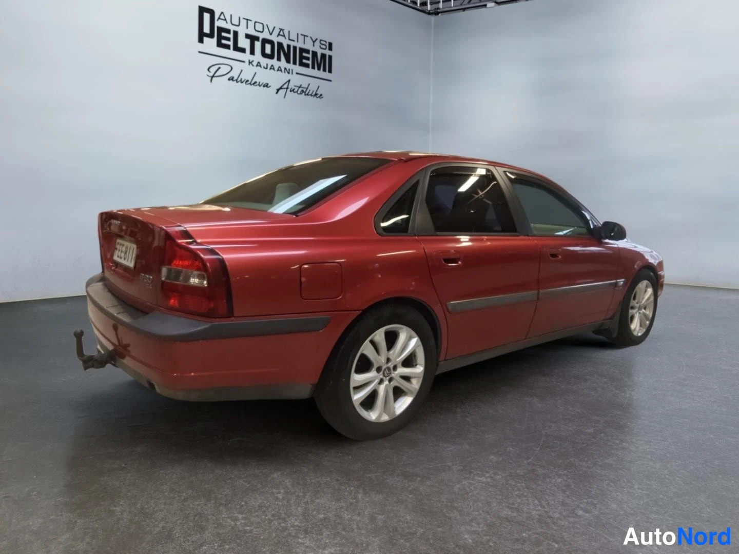 Punainen Volvo S80 1999, takaviisto, kuva 6