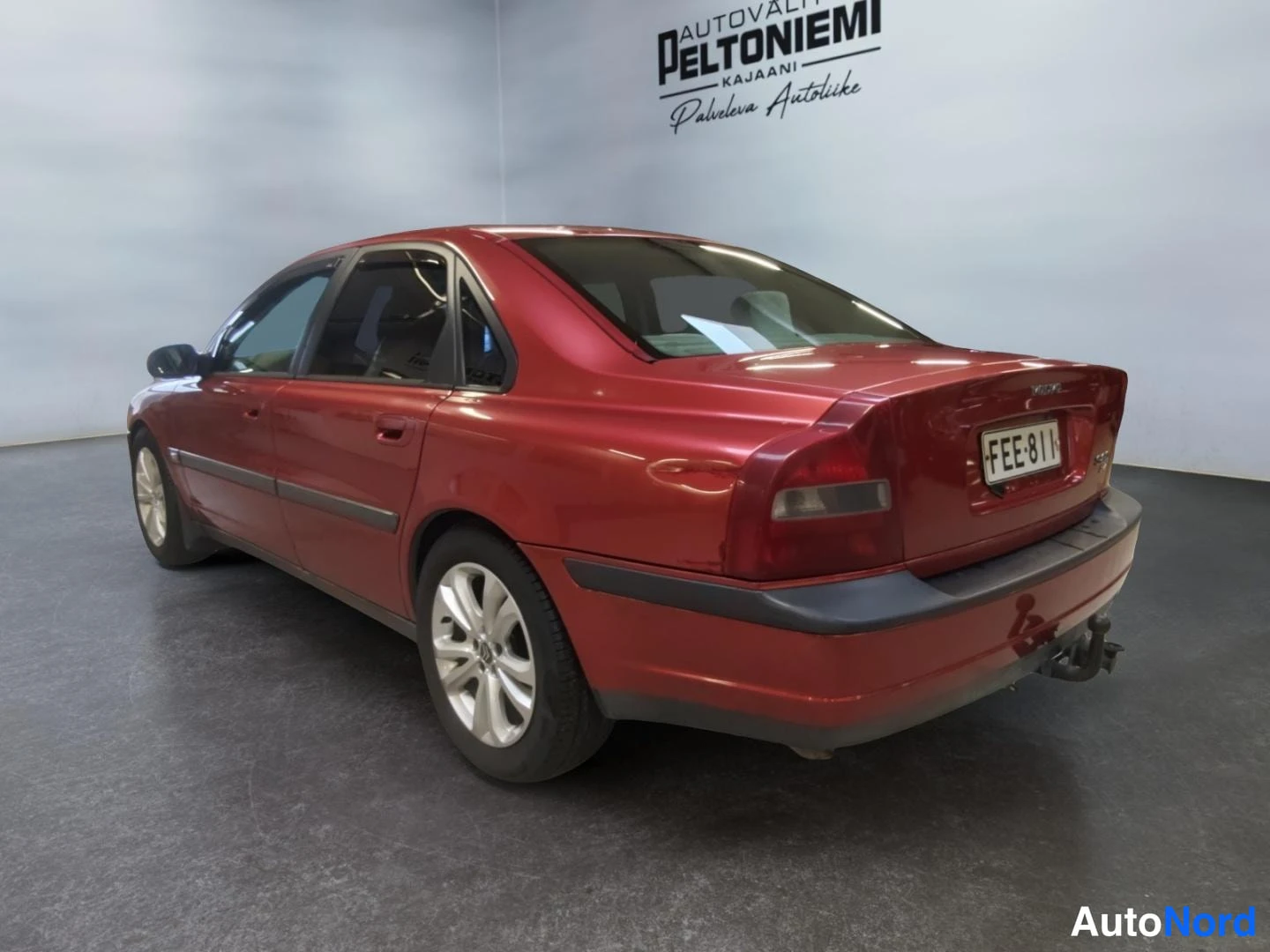 Punainen Volvo S80 1999, takaviisto, kuva 7