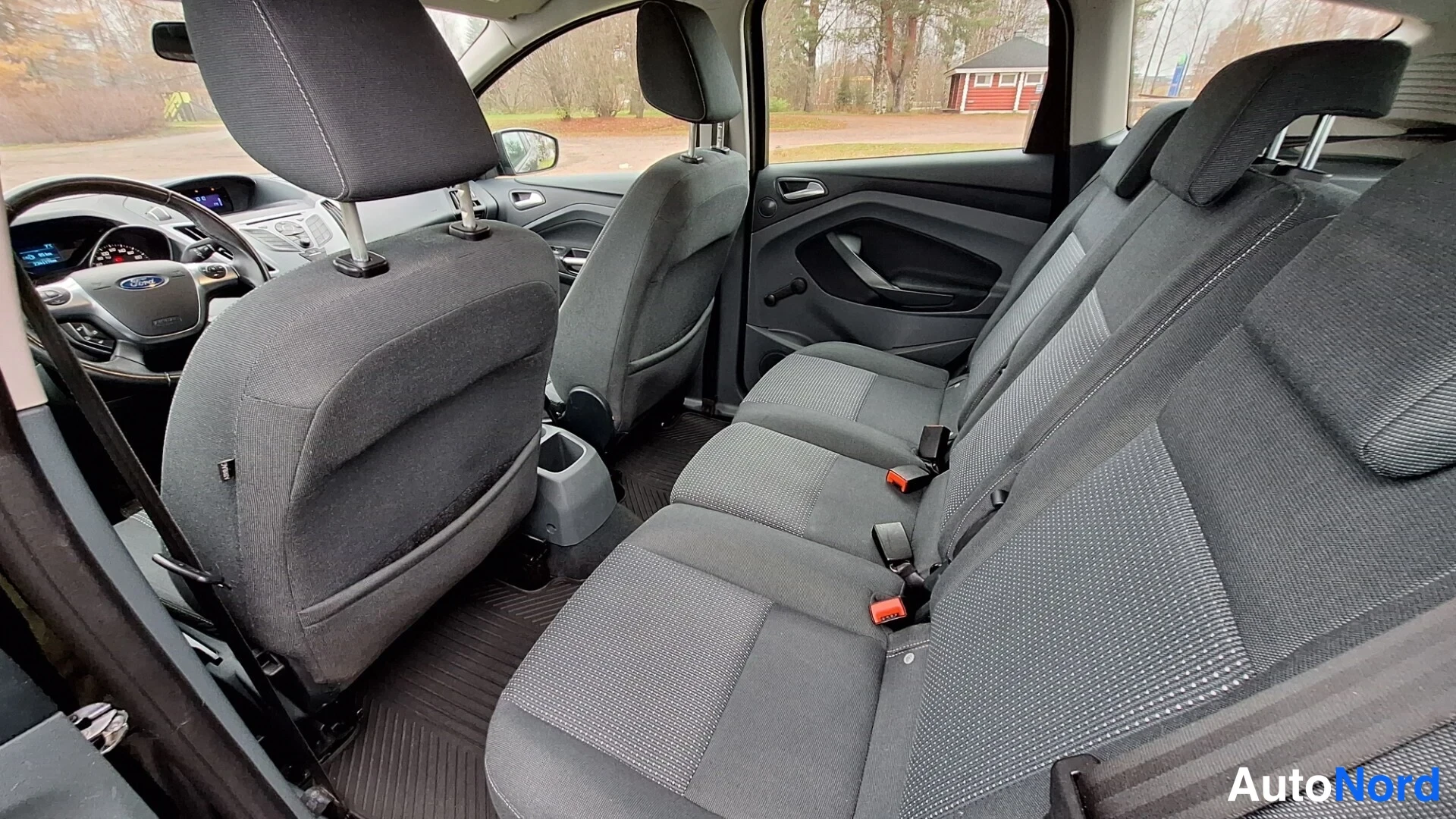 Svart Ford C-Max 2011, baksäten, bild 12
