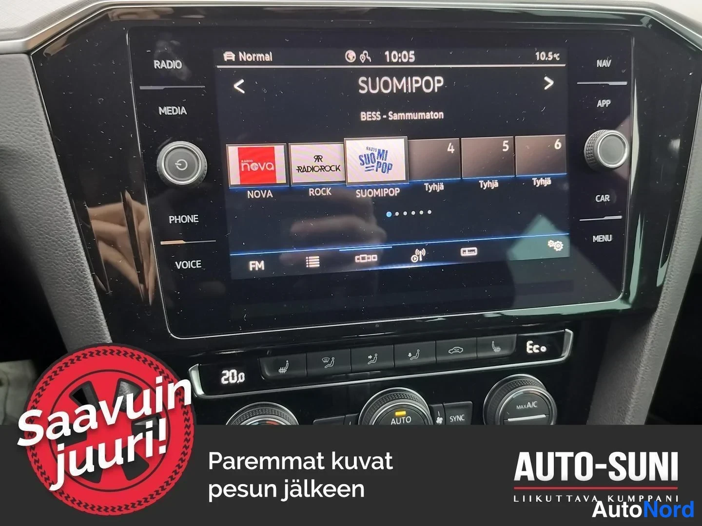 Valkoinen Volkswagen Passat Variant 2020, yksityiskohta, kuva 9