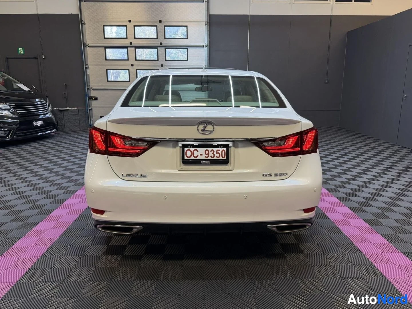 Vit Lexus GS 2012, bakifrån, bild 8