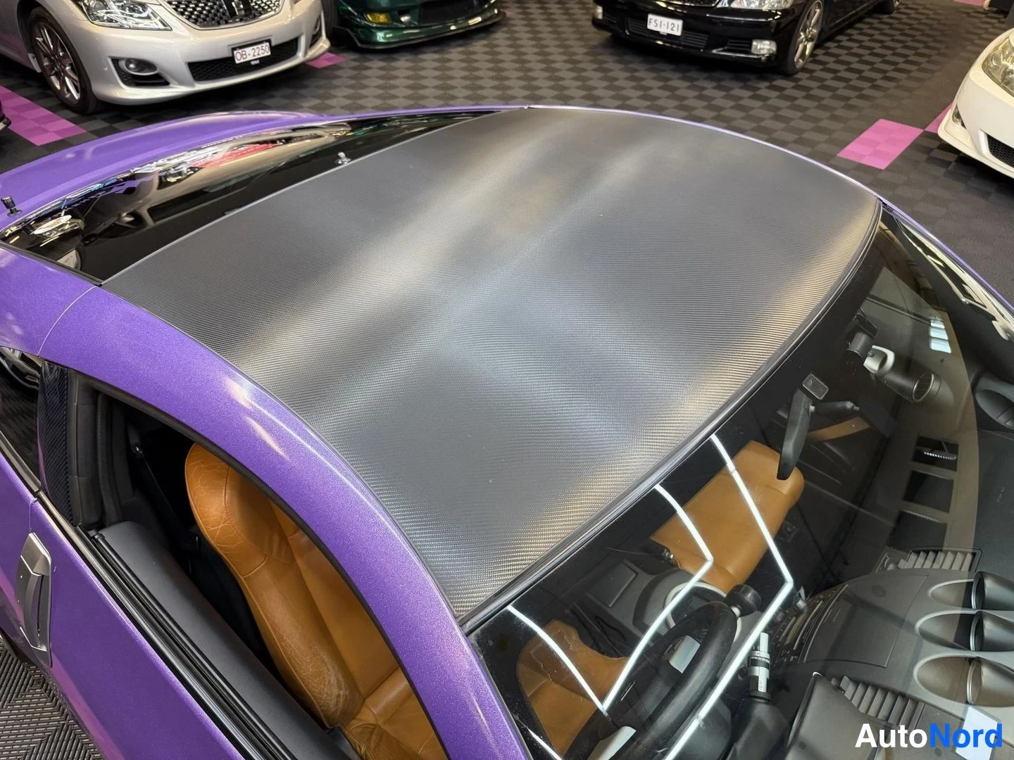 Lila Nissan 350Z 2003, detalj, bild 29