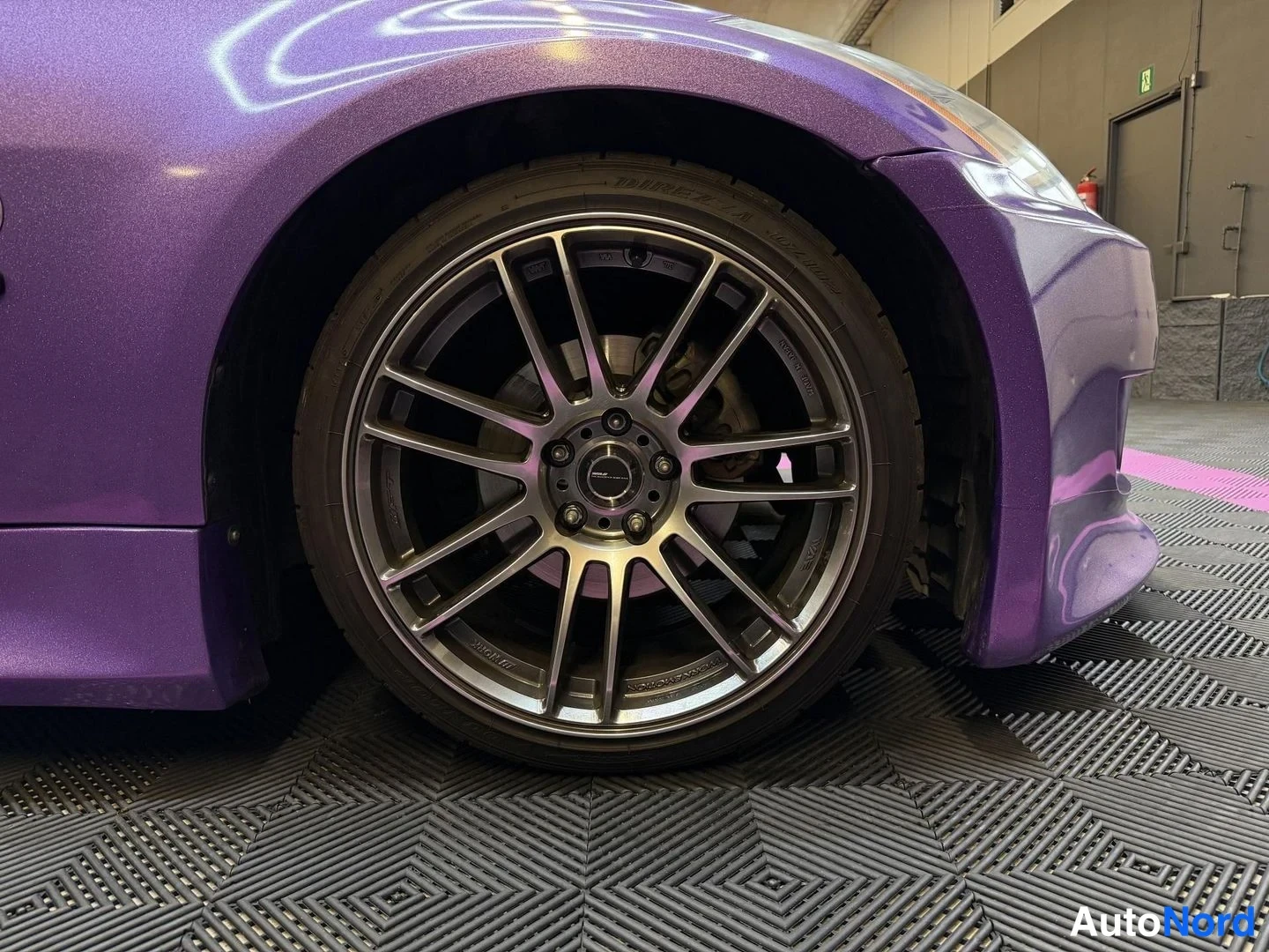 Lila Nissan 350Z 2003, detalj, bild 30