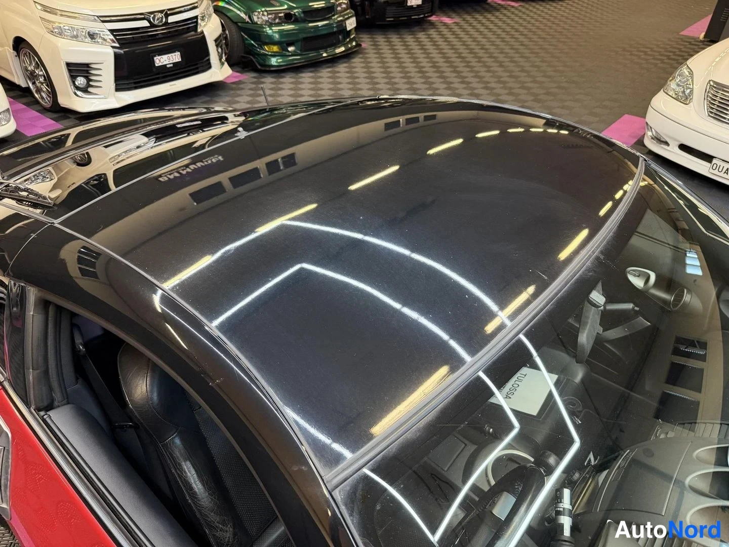 Röd Nissan 350Z 2003, detalj, bild 30